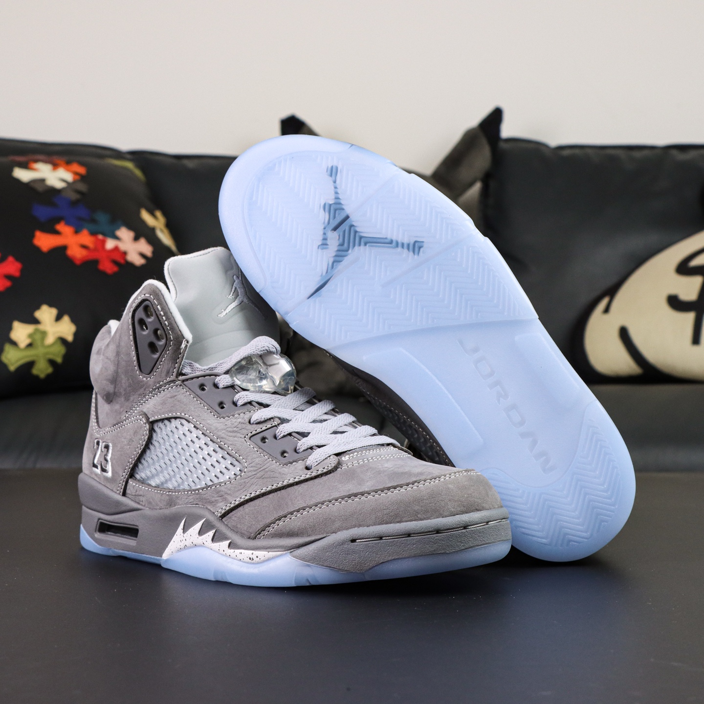 Air Jordan 5 Retro 'Wolf Grey' DD0587-002 High-Performance Basketball Shoes 3 i1758887197431 6421 0 2