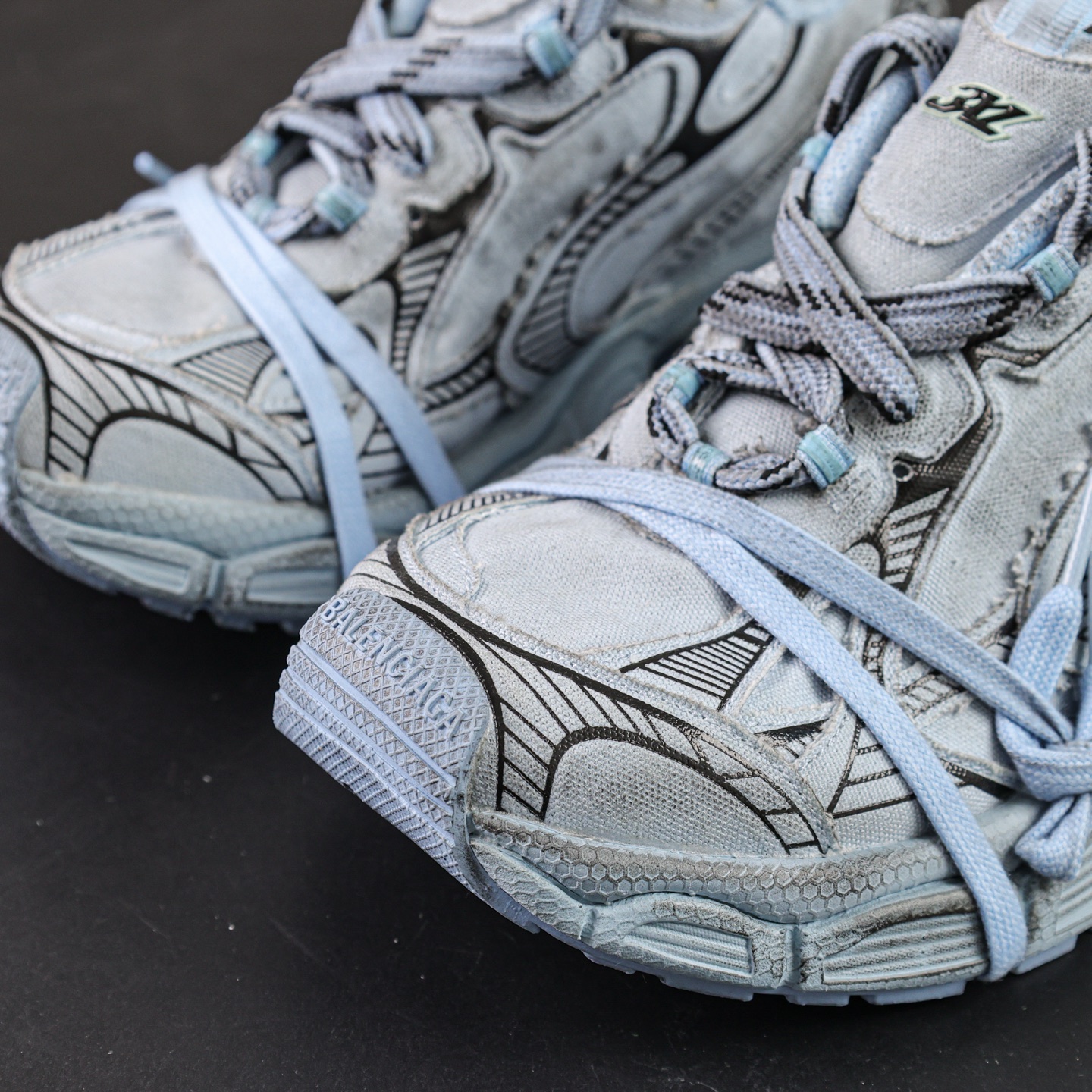 Balenciaga巴黎世家 3XL 10代OG纯原生产线出品 网面轻便型老爹鞋 OG纯原特价款官方同步