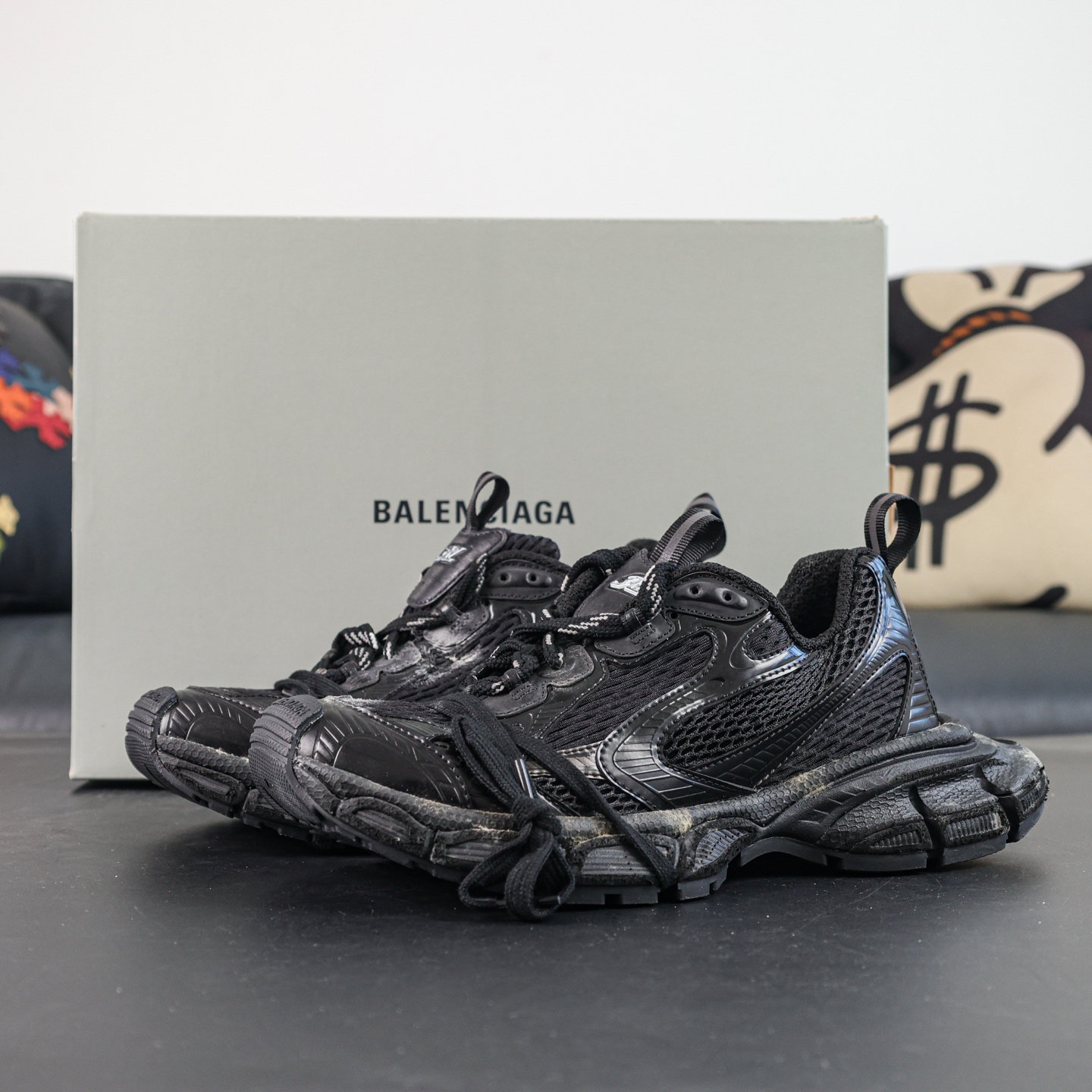 Balenciaga巴黎世家 3XL 10代OG纯原生产线出品 网面轻便型老爹鞋 OG纯原特价款官方同步
