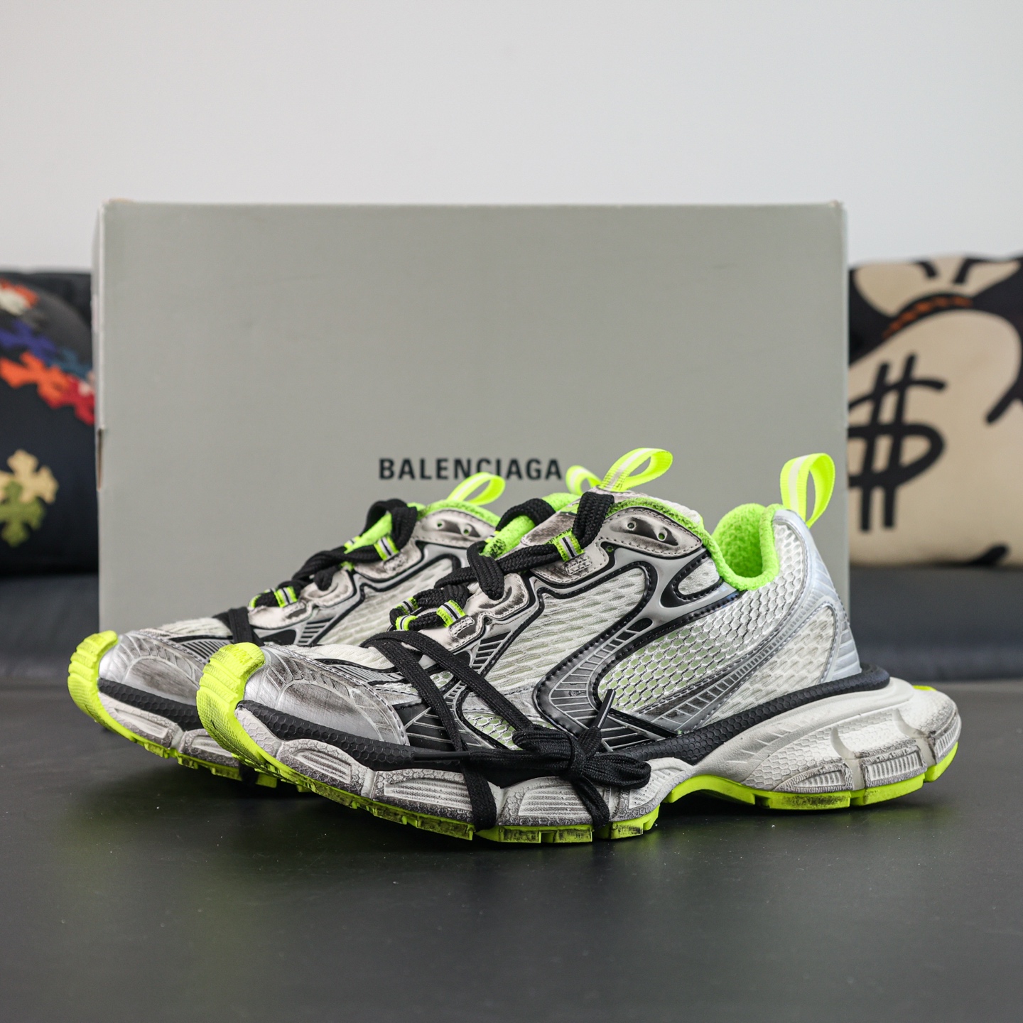 Balenciaga巴黎世家 3XL 10代OG纯原生产线出品 网面轻便型老爹鞋 OG纯原特价款官方同步