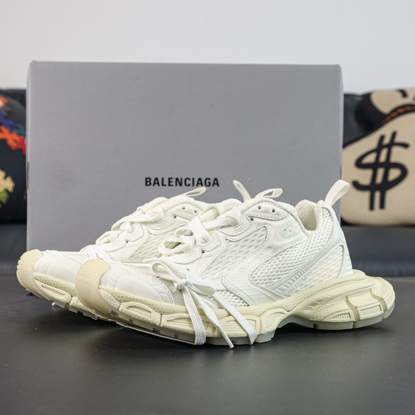 Balenciaga巴黎世家 3XL 10代OG纯原生产线出品 网面轻便型老爹鞋 OG纯原特价款官方同步