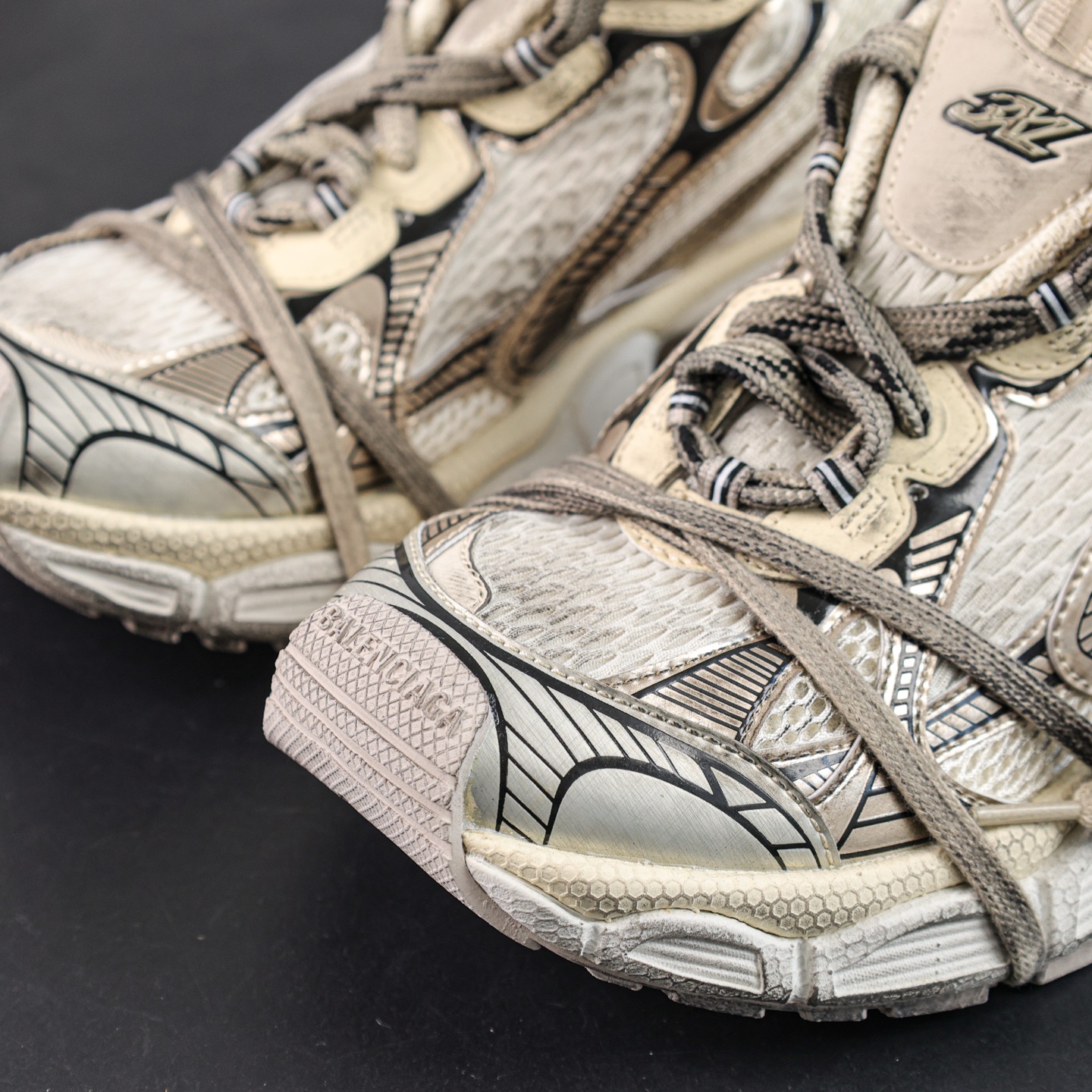 Balenciaga巴黎世家 3XL 10代OG纯原生产线出品 网面轻便型老爹鞋 OG纯原特价款官方同步