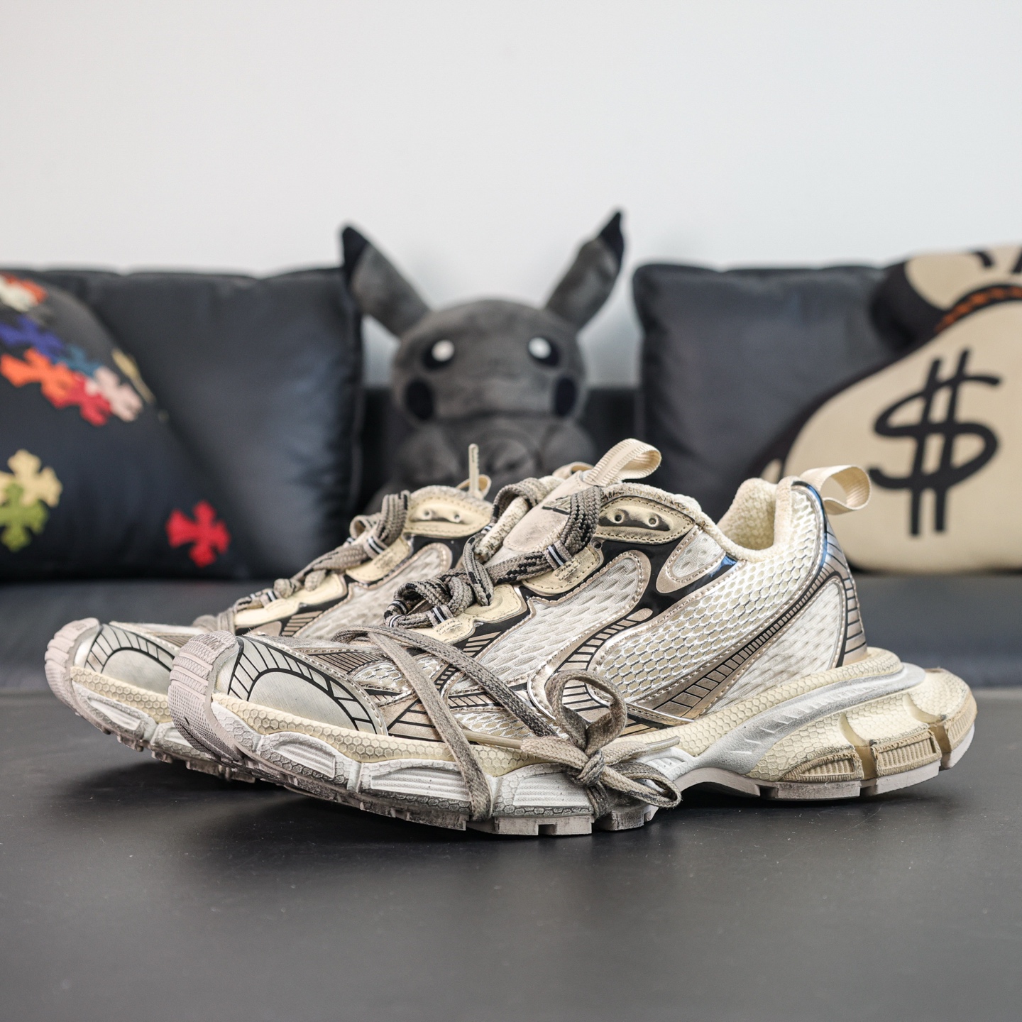 Balenciaga巴黎世家 3XL 10代OG纯原生产线出品 网面轻便型老爹鞋 OG纯原特价款官方同步