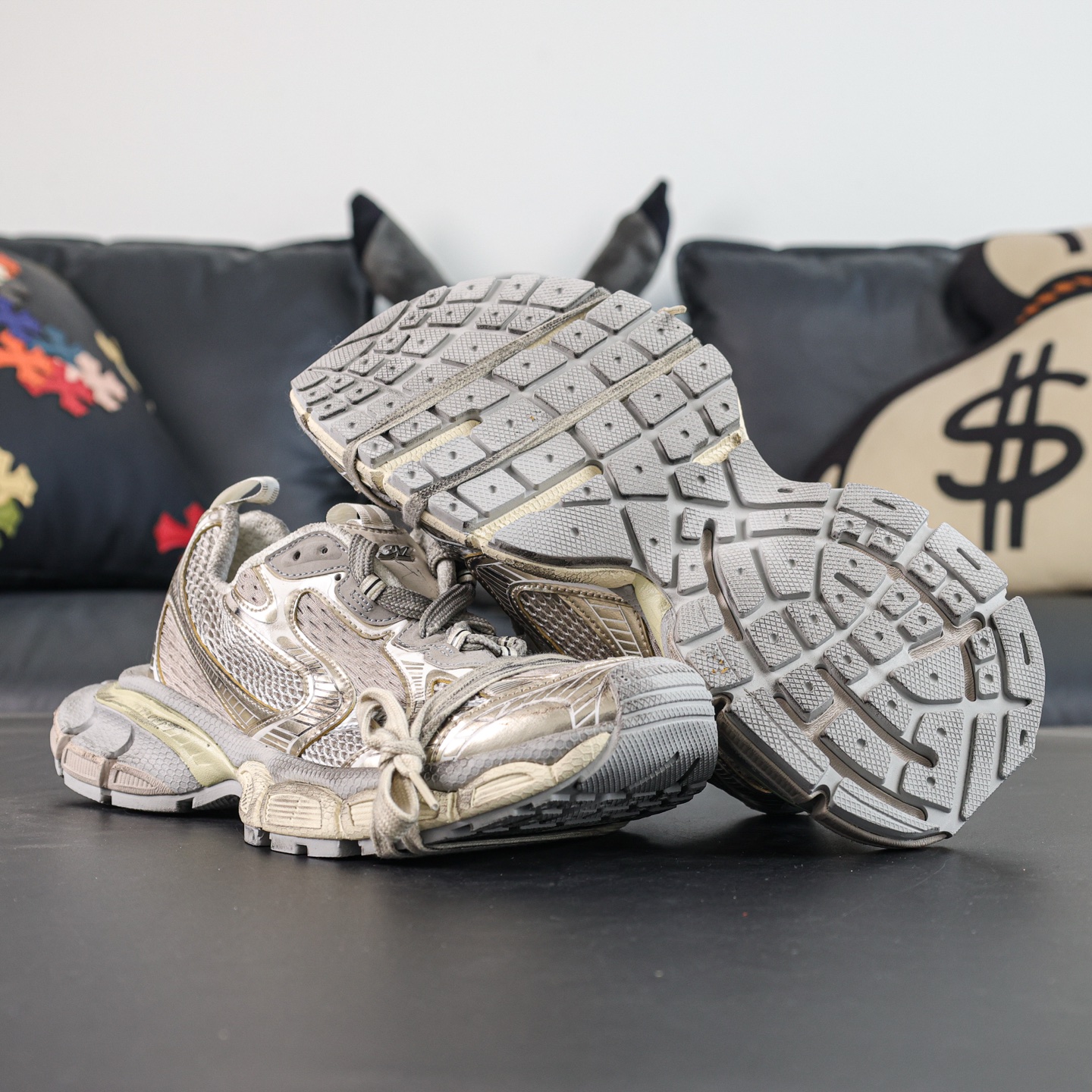 Balenciaga巴黎世家 3XL 10代OG纯原生产线出品 网面轻便型老爹鞋 OG纯原特价款官方同步