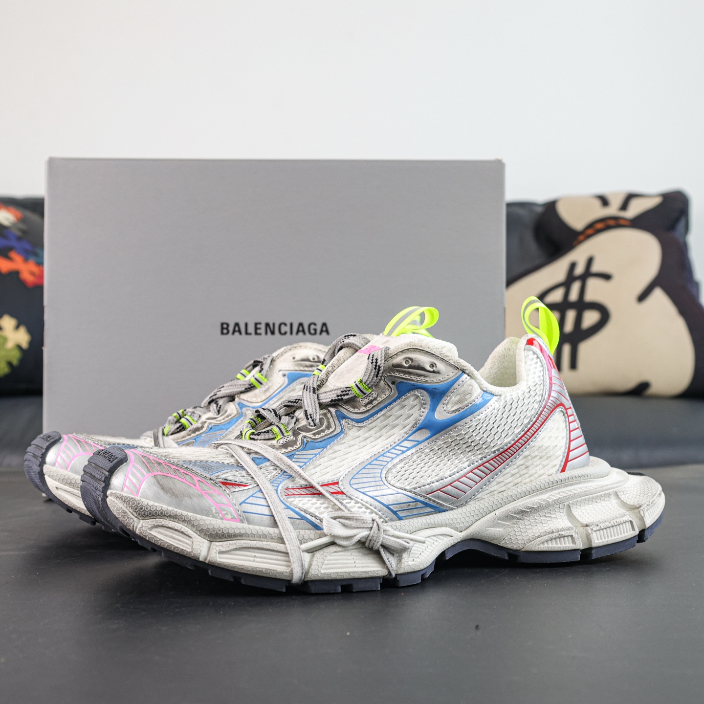 Balenciaga巴黎世家 3XL 10代OG纯原生产线出品 网面轻便型老爹鞋 OG纯原特价款官方同步