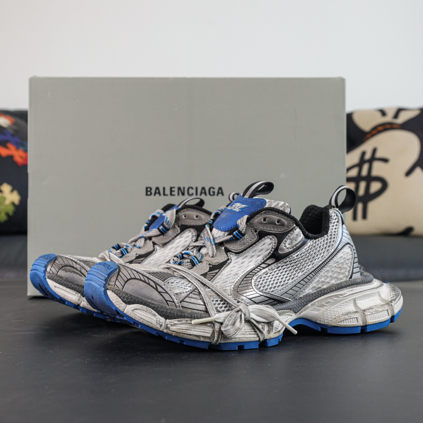 Balenciaga巴黎世家 3XL 10代OG纯原生产线出品 网面轻便型老爹鞋 OG纯原特价款官方同步