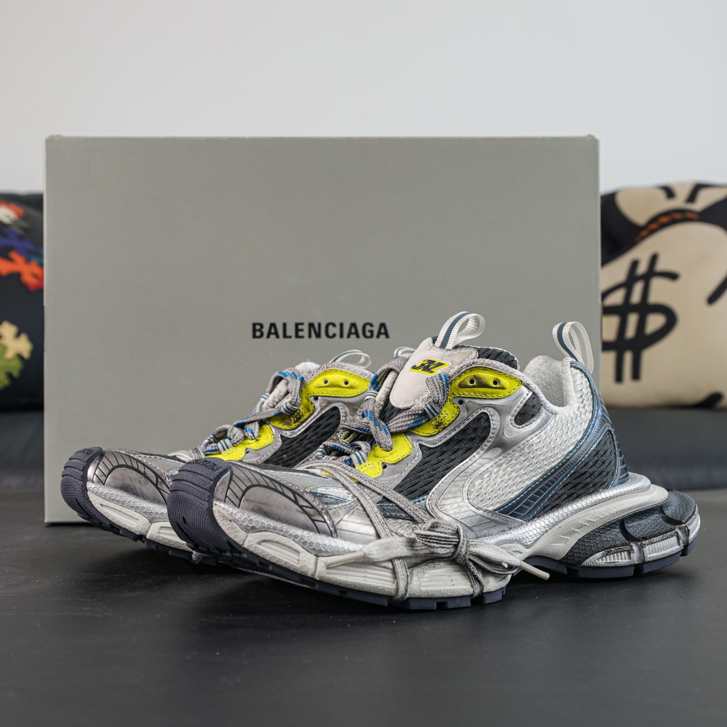 Balenciaga巴黎世家 3XL 10代OG纯原生产线出品 网面轻便型老爹鞋 OG纯原特价款官方同步
