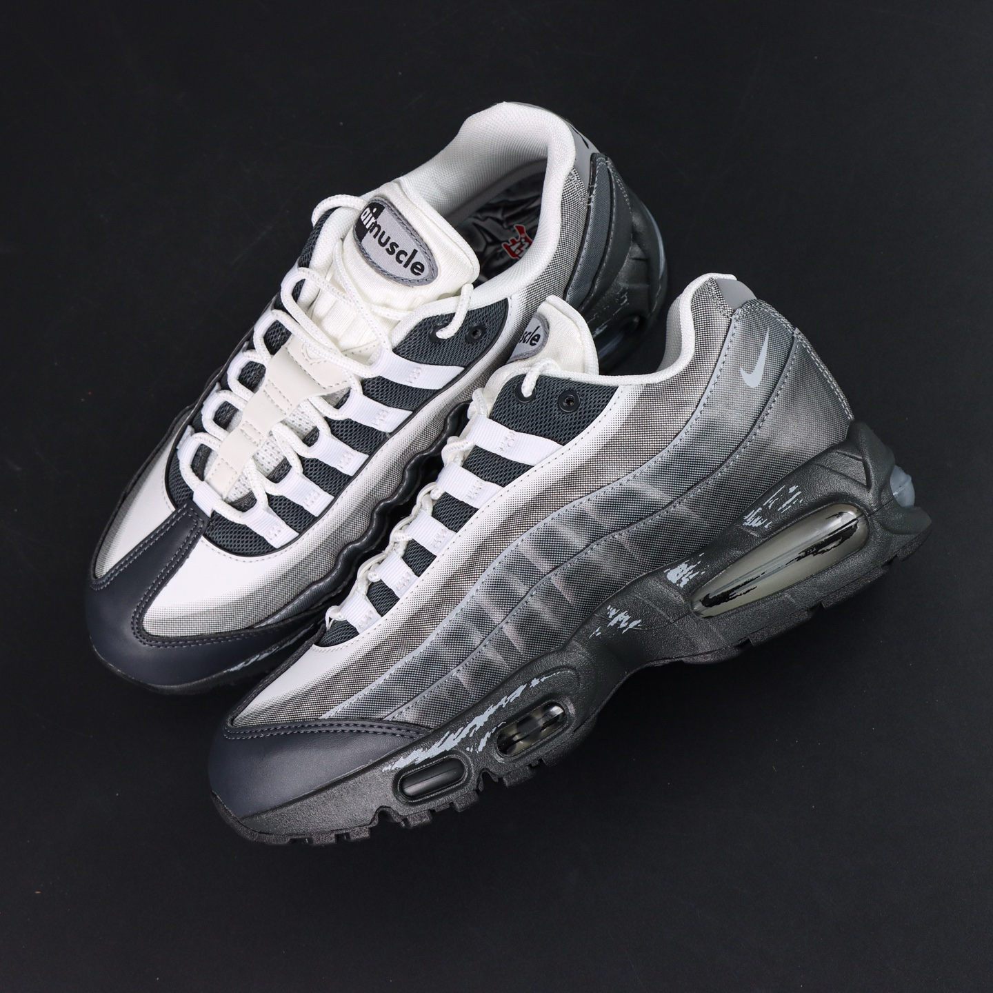 Yu-Gi-Oh! x Nike Air Muscle 95 游戏王联名 灰色GX纯原生产线出品Air 