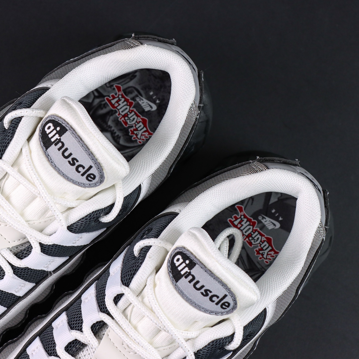 Yu-Gi-Oh! x Nike Air Muscle 95 游戏王联名 灰色GX纯原生产线出品Air 