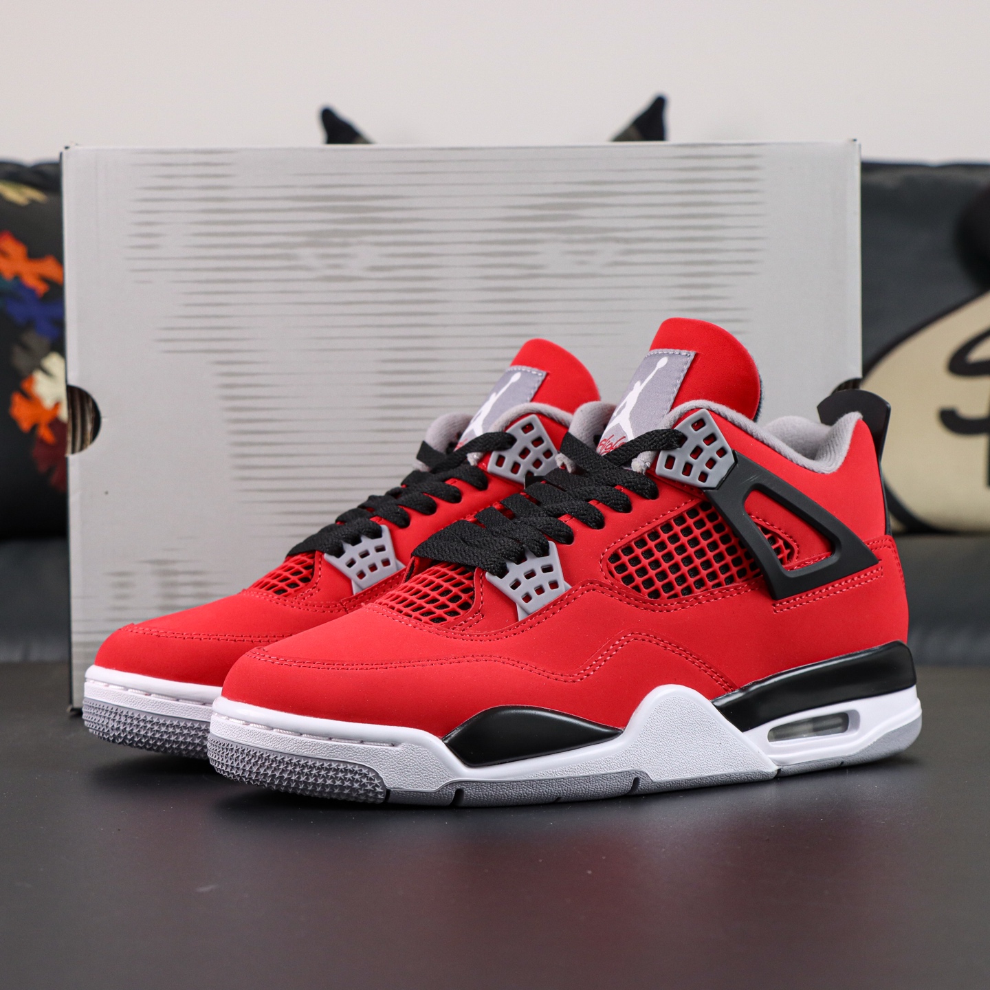 Jordan Air Jordan 4 Retro Toro Bravo 愤怒的公牛TK纯原生产线出品最