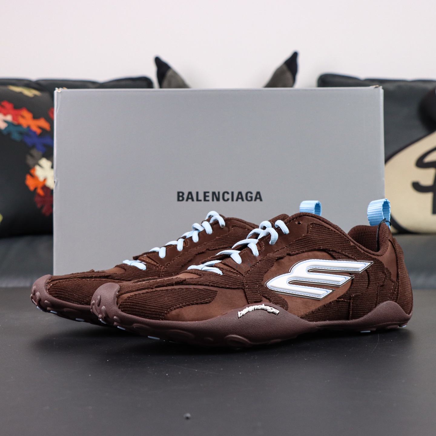 Balenciaga 巴黎世家 21代 Monday Ultra 棕色S2纯原生产线出品巴黎新款 鞋面主