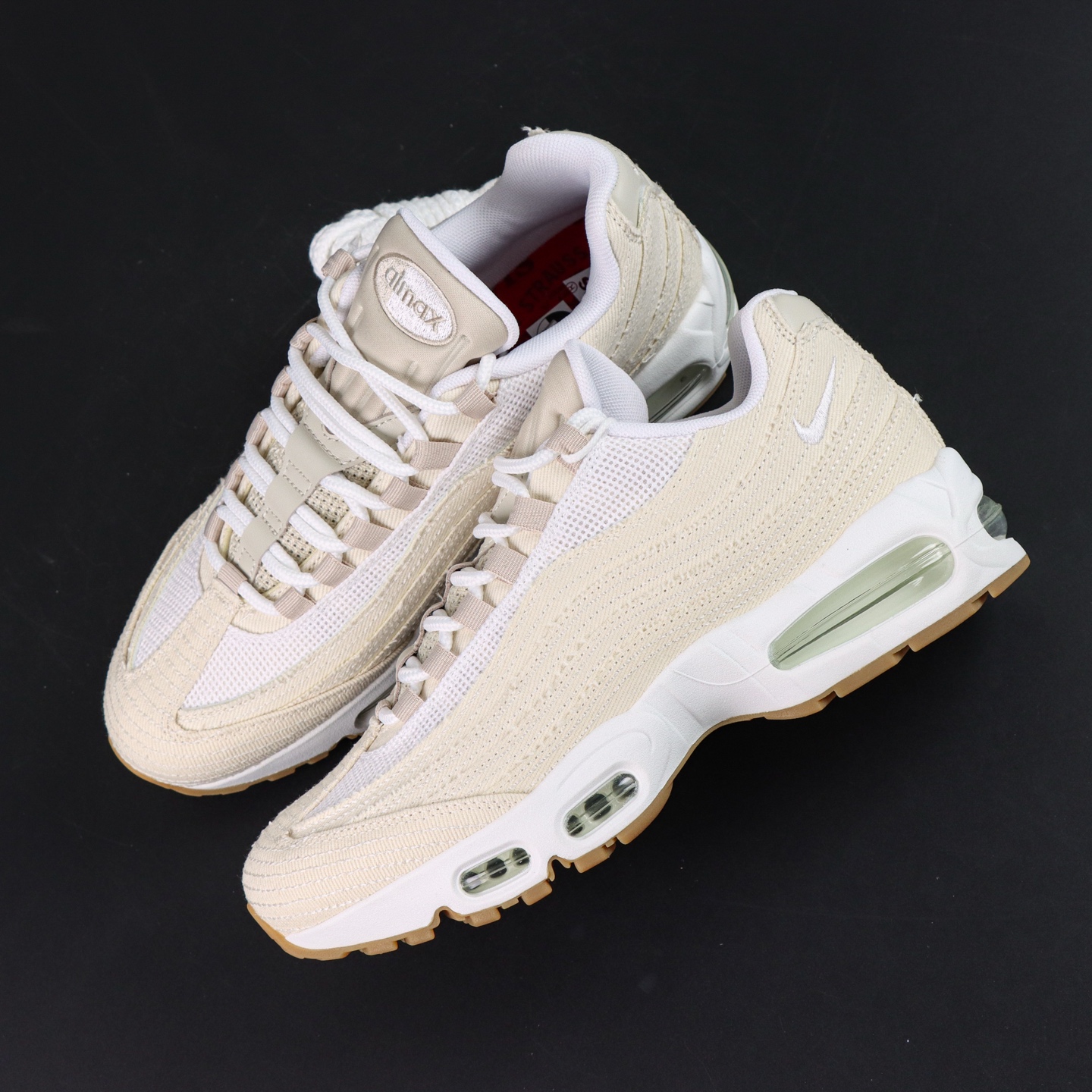 Levi's x Nike Air Max 95 “White and Ecru” 米色KZ2.0纯原生