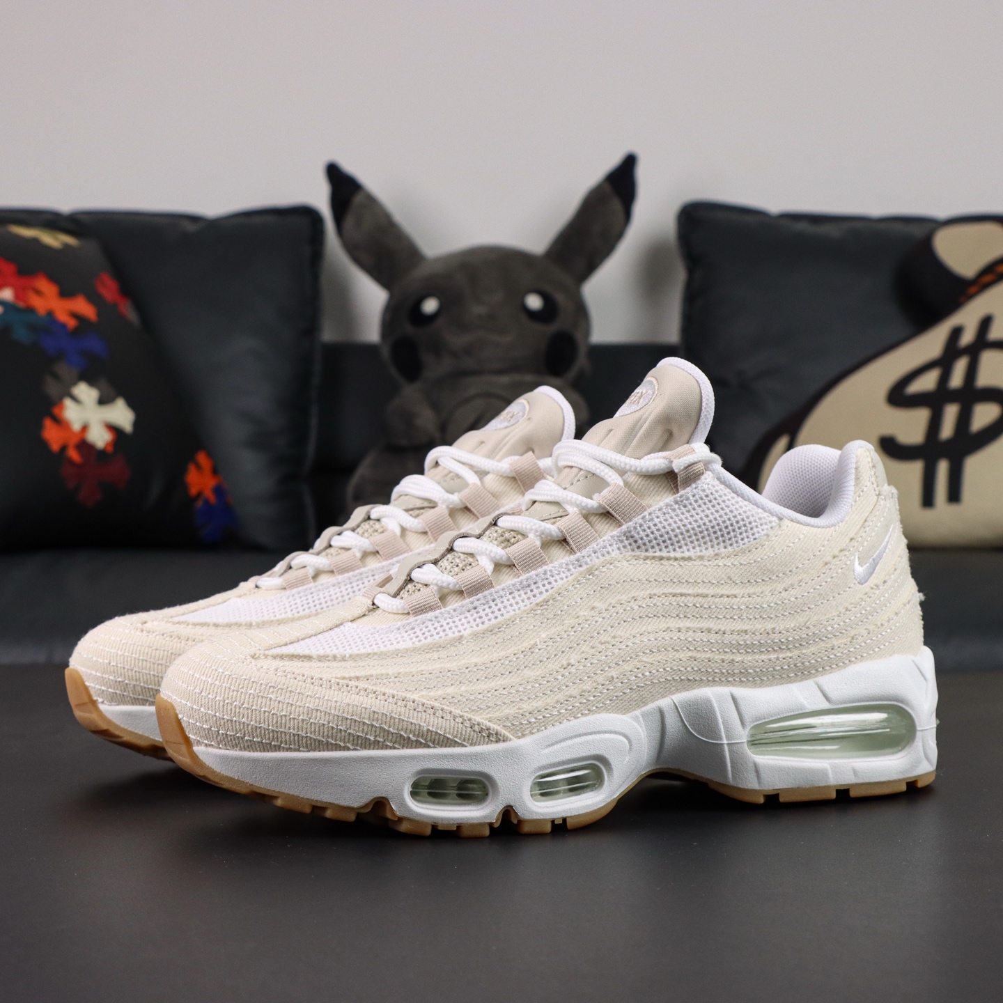 Levi's x Nike Air Max 95 “White and Ecru” 米色KZ2.0纯原生