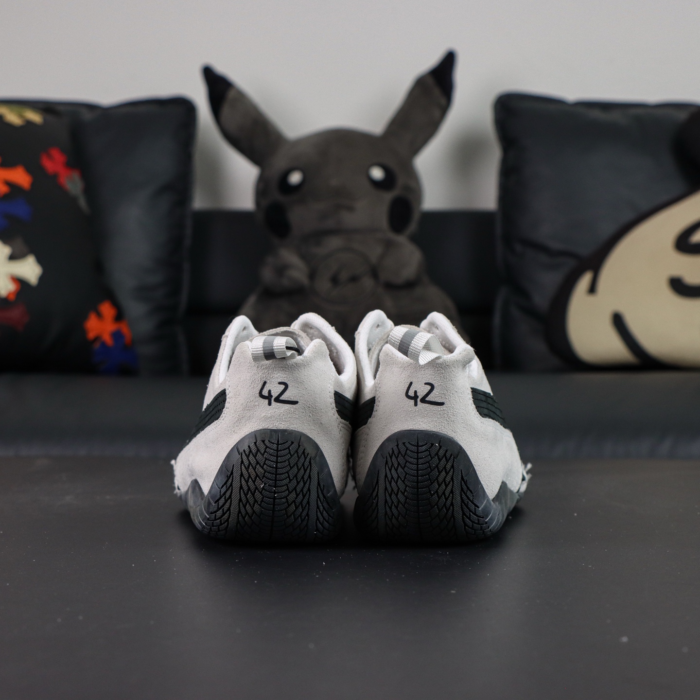 PUMA x Balenciaga巴黎世家 Speedcat 系列 薄底鞋德训鞋赛车鞋 黑色S2纯原生产