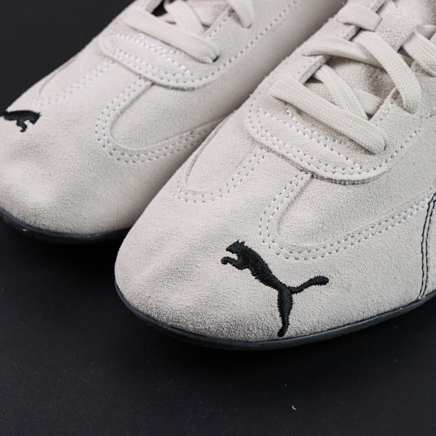 PUMA x Balenciaga巴黎世家 Speedcat 系列 薄底鞋德训鞋赛车鞋 黑色S2纯原生产