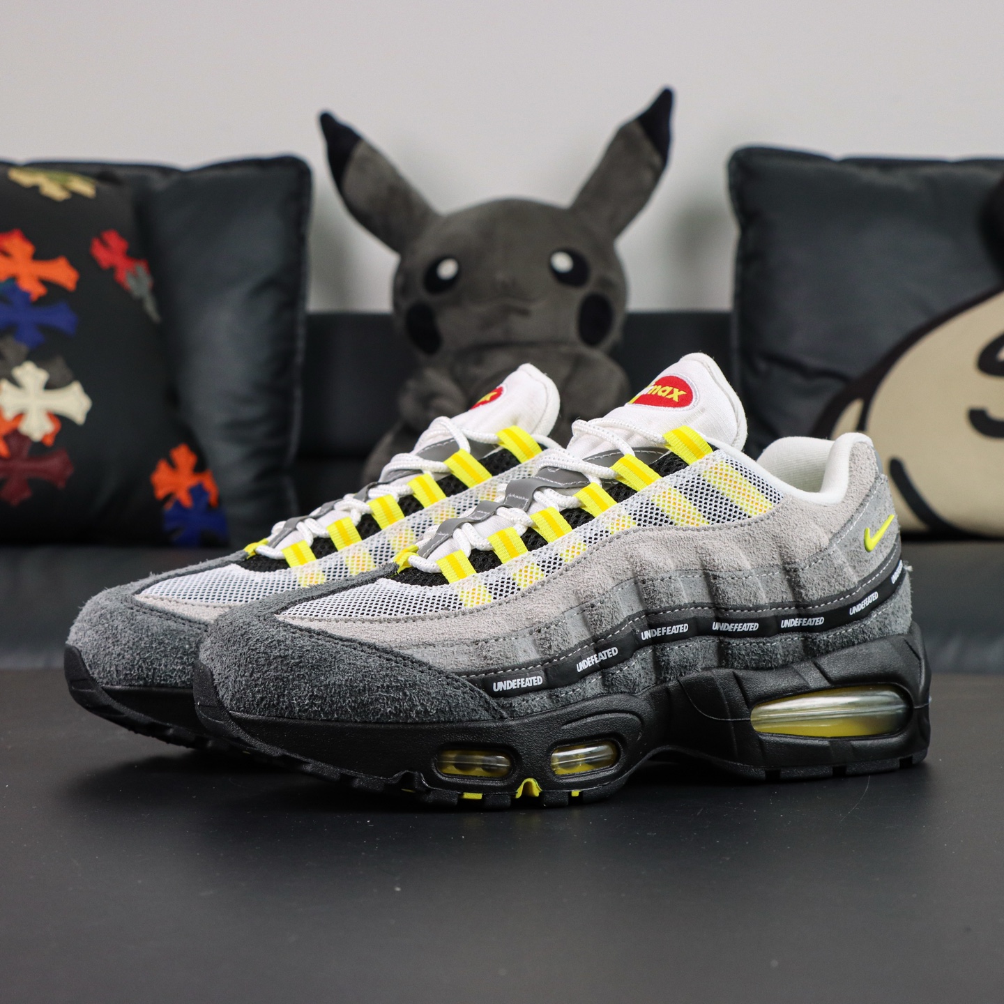UNDEFEATED × Nike Air Max 95 SP 上海限定 灰黄GX纯原生产线出品Air 