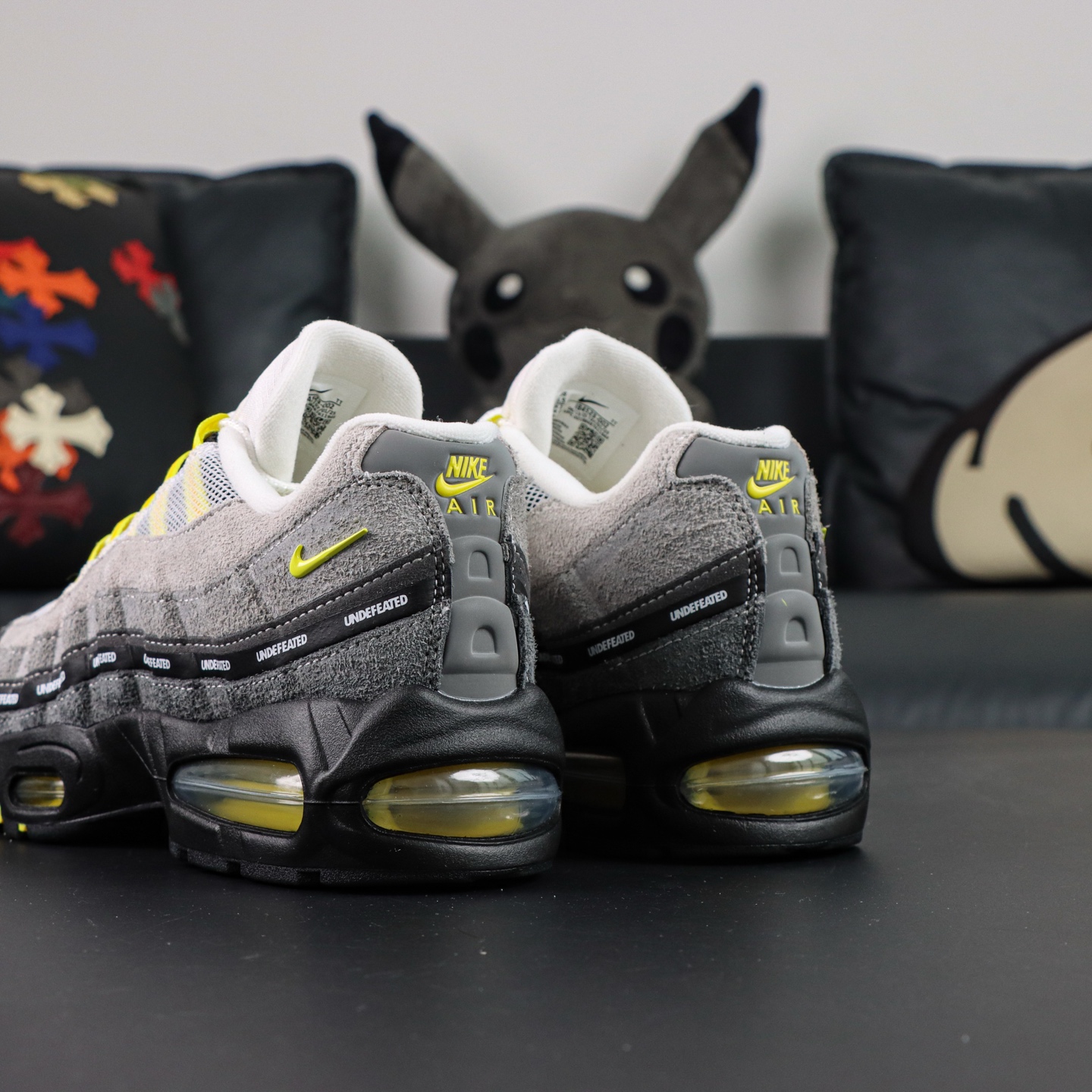 UNDEFEATED × Nike Air Max 95 SP 上海限定 灰黄GX纯原生产线出品Air 
