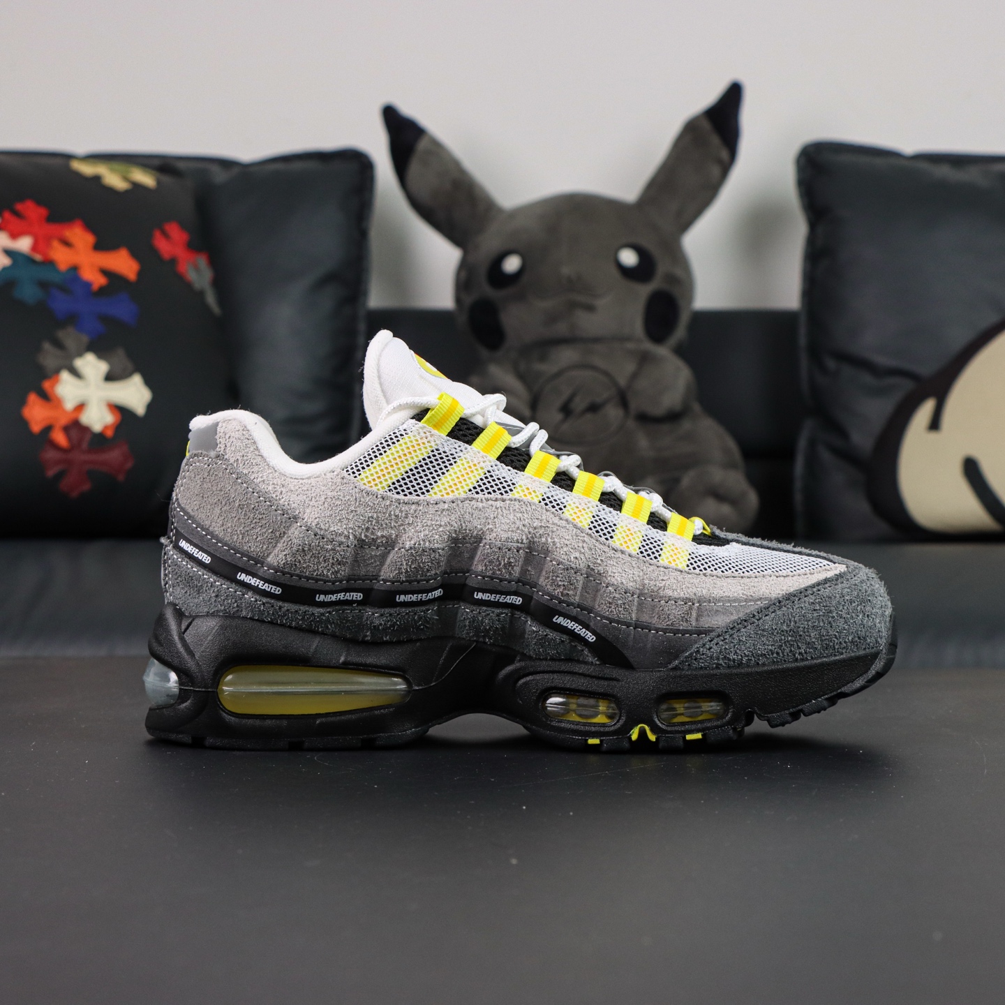 UNDEFEATED × Nike Air Max 95 SP 上海限定 灰黄GX纯原生产线出品Air 