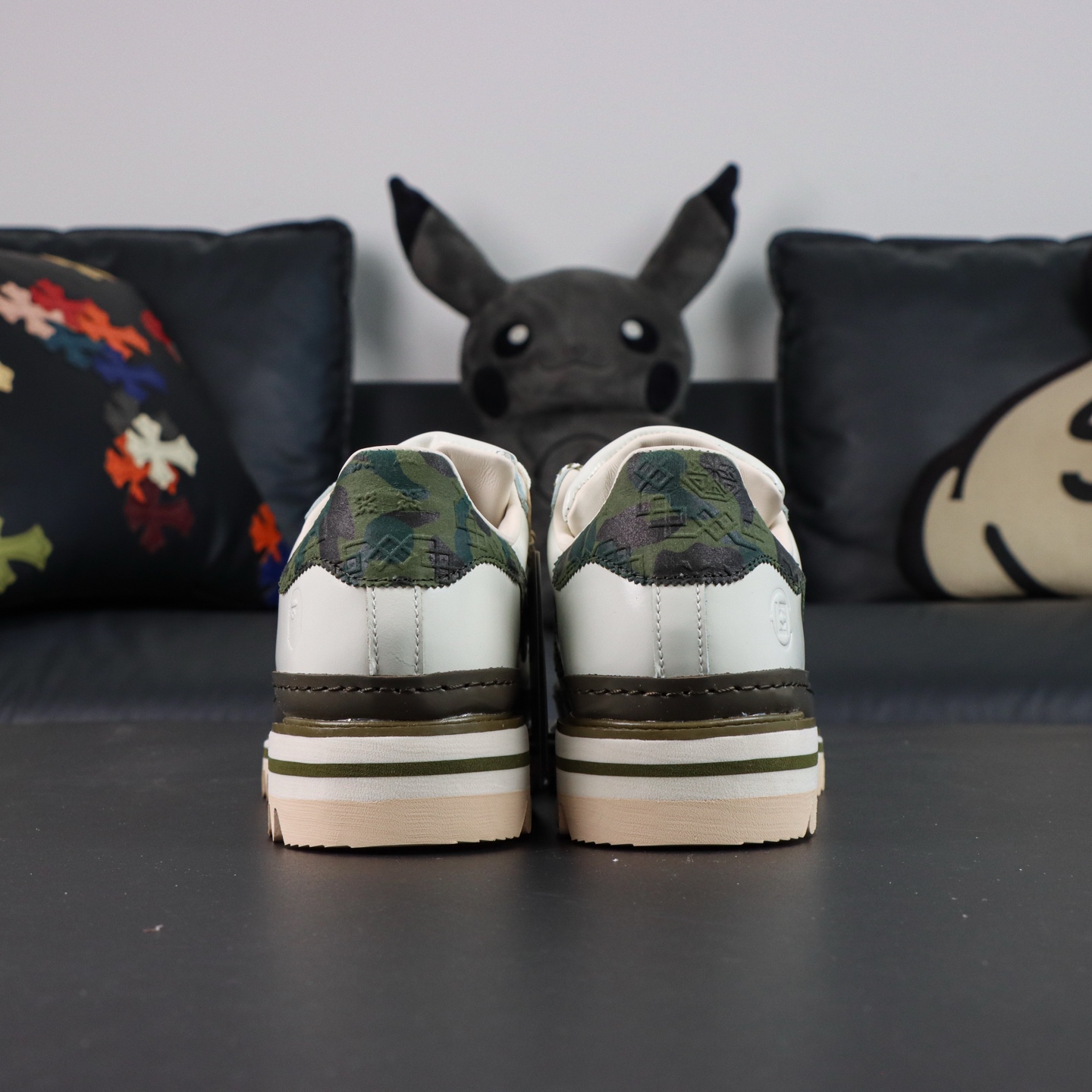 Adidas CLOT X BAPE SUPERSTAR BY E 陈冠希联名 锯齿休闲板鞋 大厂纯原生