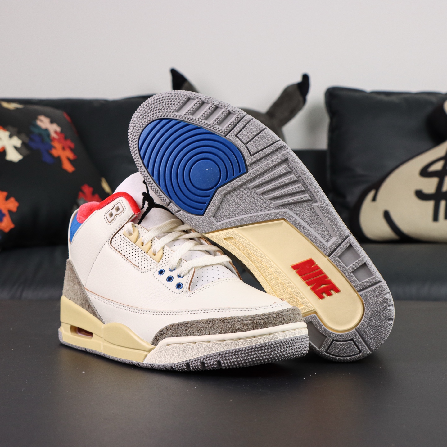 Air Jordan 3 RETRO OG SP “White/Sport Royal”首尔限定款 白蓝
