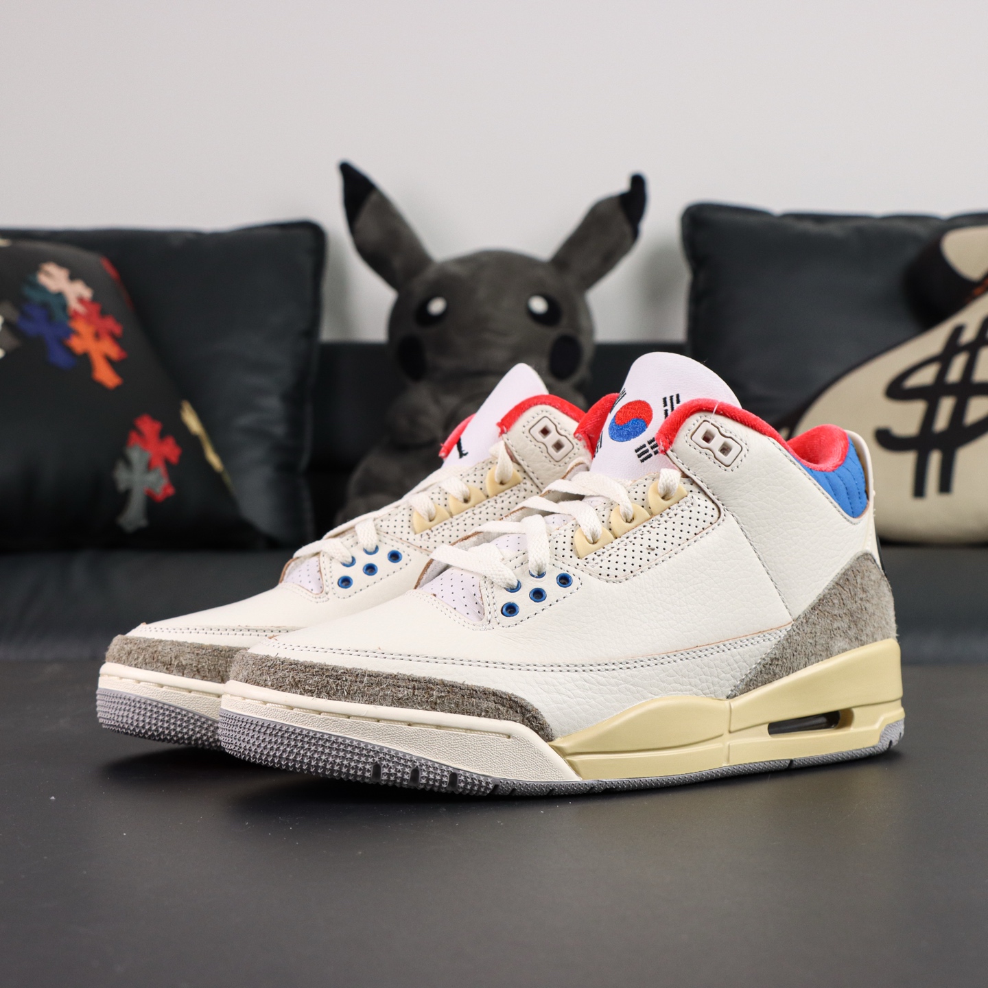 Air Jordan 3 RETRO OG SP “White/Sport Royal”首尔限定款 白蓝