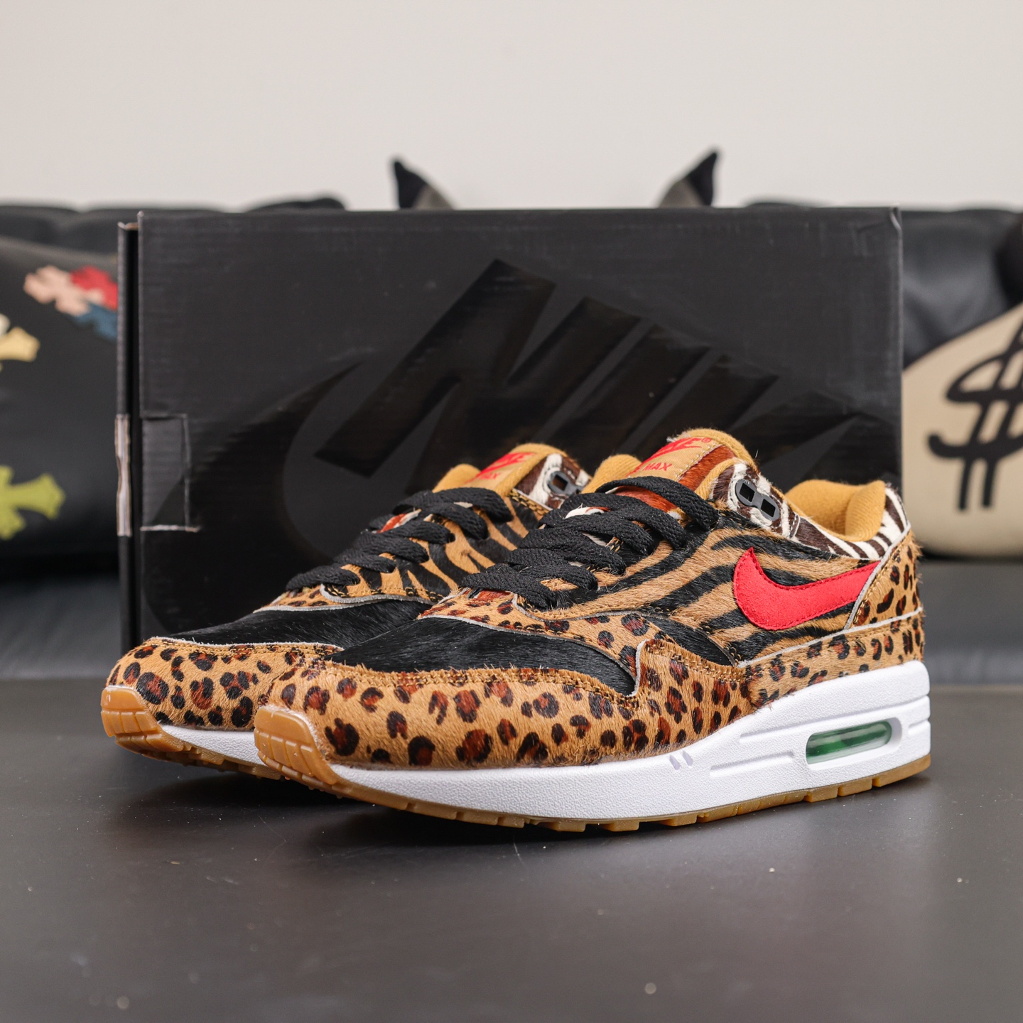 Max1豹纹 Atmos x  Nike Air Max 1 Animal Pack 2.0 联名 动物园 2018款 