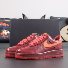 NK AIR Force 1 Low 空军一号漆皮 酒红 SF半纯原生产线出品 独家全新2026档案数据 原厂Sade NK AIR Force 1 Low 空军一号漆皮 酒红 SF半纯原生产线出品 独家全新2026档案数据 原厂Sade