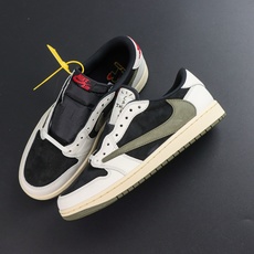 Jordan × Travis Scott Air Jordan 1 Low 倒钩5.0 Medium Olive 黑 Jordan × Travis Scott Air Jordan 1 Low 倒钩5.0 Medium Olive 黑