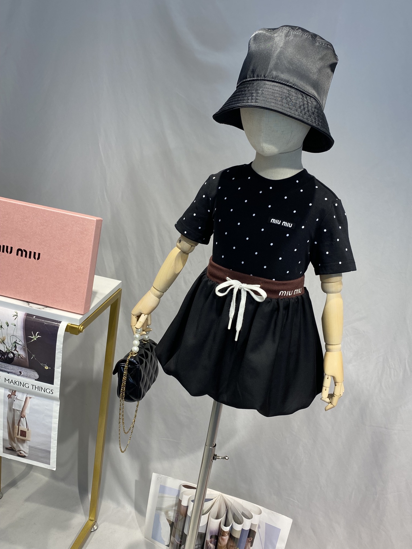 Elegant Children's Two-Piece Set: Shirt & Skirt - High Quality, Unique Design 8 i1715233790 4638 2