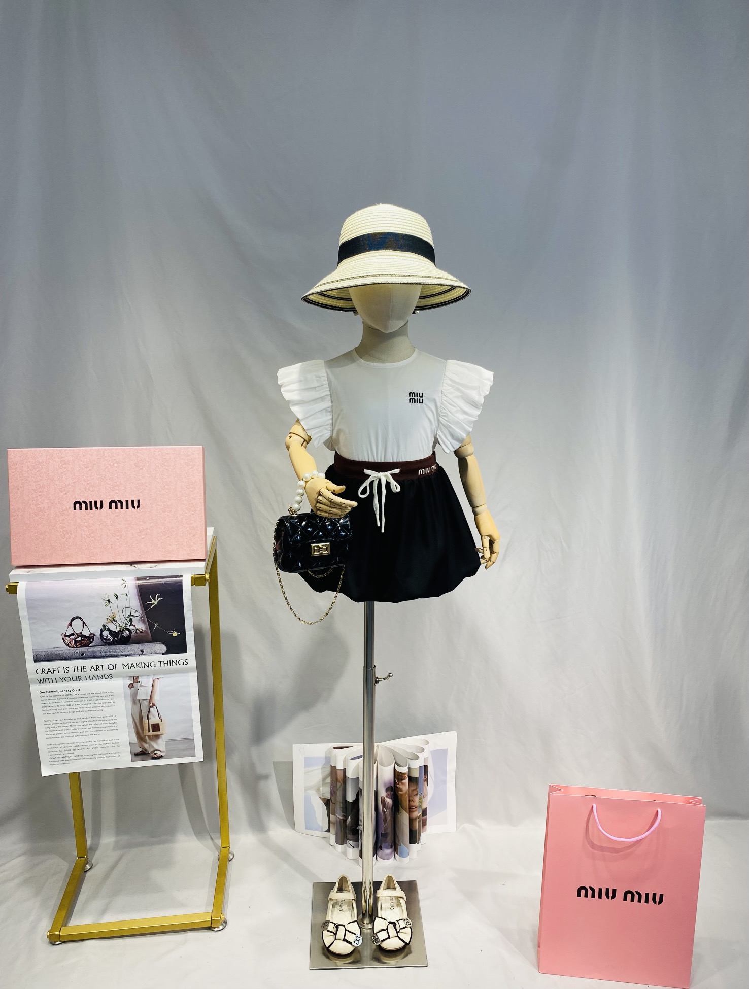 Elegant Children's Two-Piece Set: Shirt & Skirt - High Quality, Unique Design 4 i1715233790 6779 0