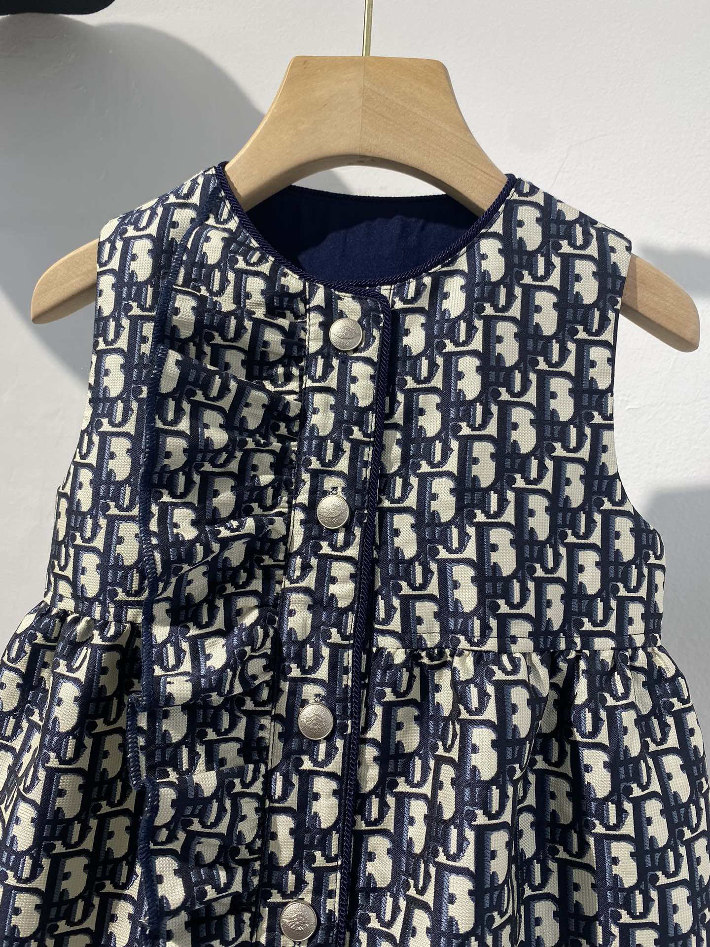Girls' Laser Cut Denim Dress - Spring Fashion, High-Quality, Blue, Sizes 100-150 6 i1721978517 2948 2