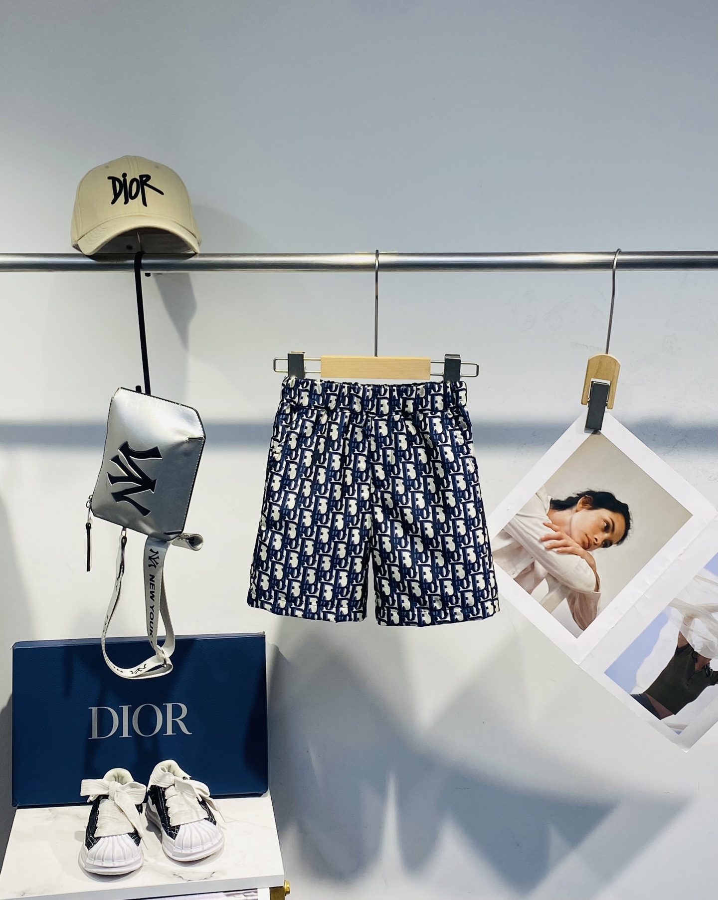 ❤️ sin menos @98 pantalones cortos D con estampado completo, tallas 100-150cm0