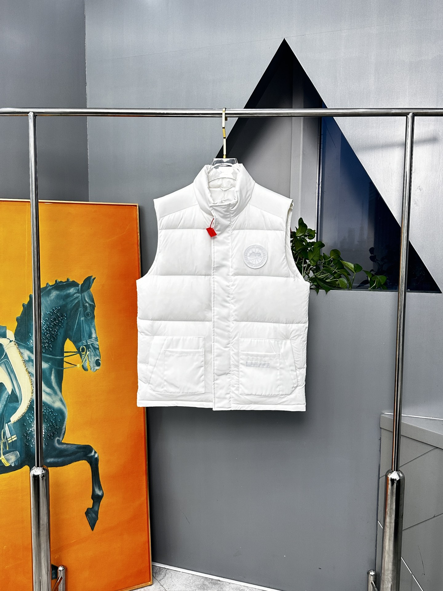 NO:550481,Down jacket - White details of Big Goose vest BBB1,,down jacket,alexander wang19860909羽绒服- 大鹅马甲白色细节图 BBB1,,down jacket,alexander wang,Men's clothing