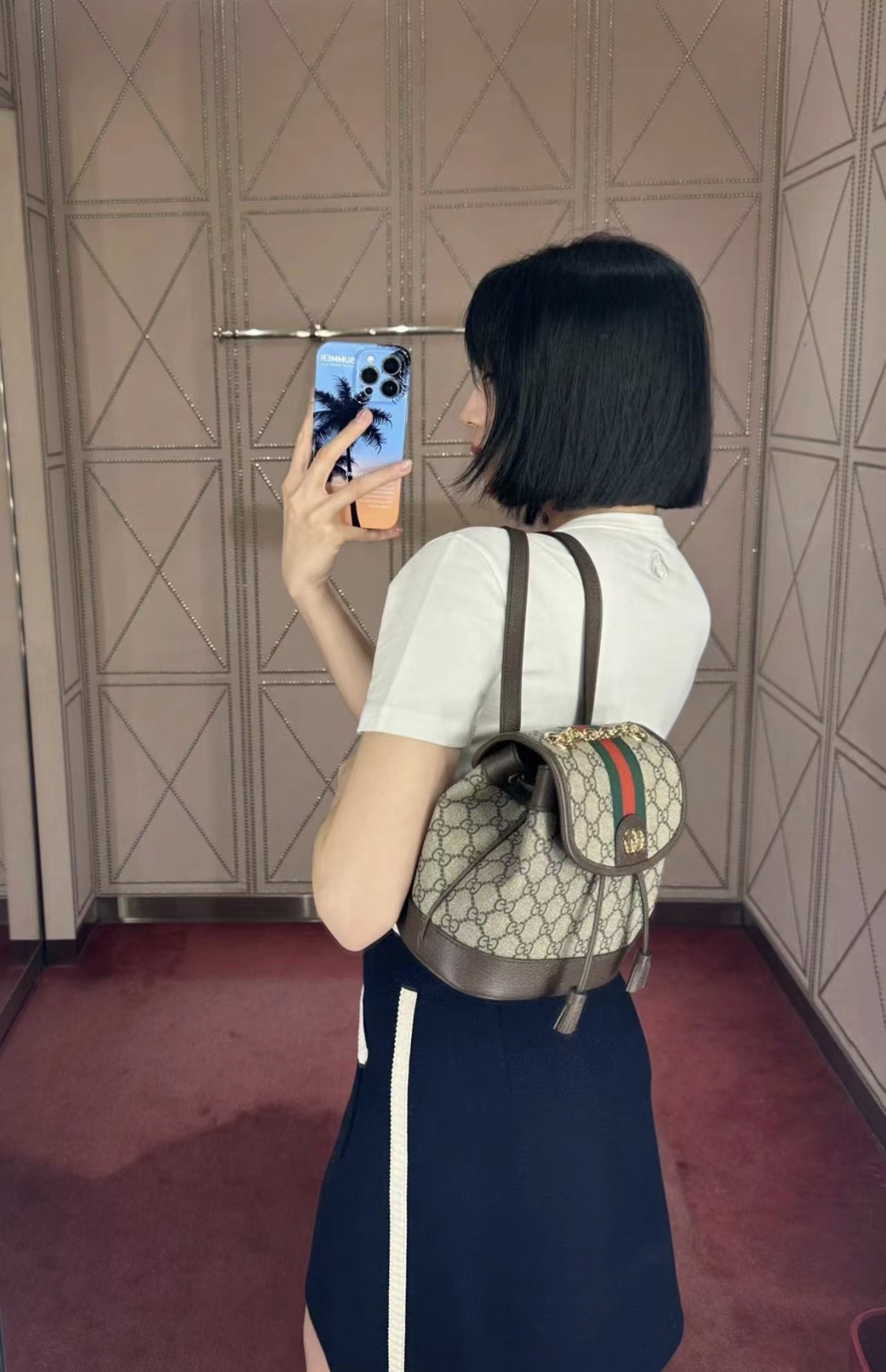 Upper body picturegucci new product launch backpack