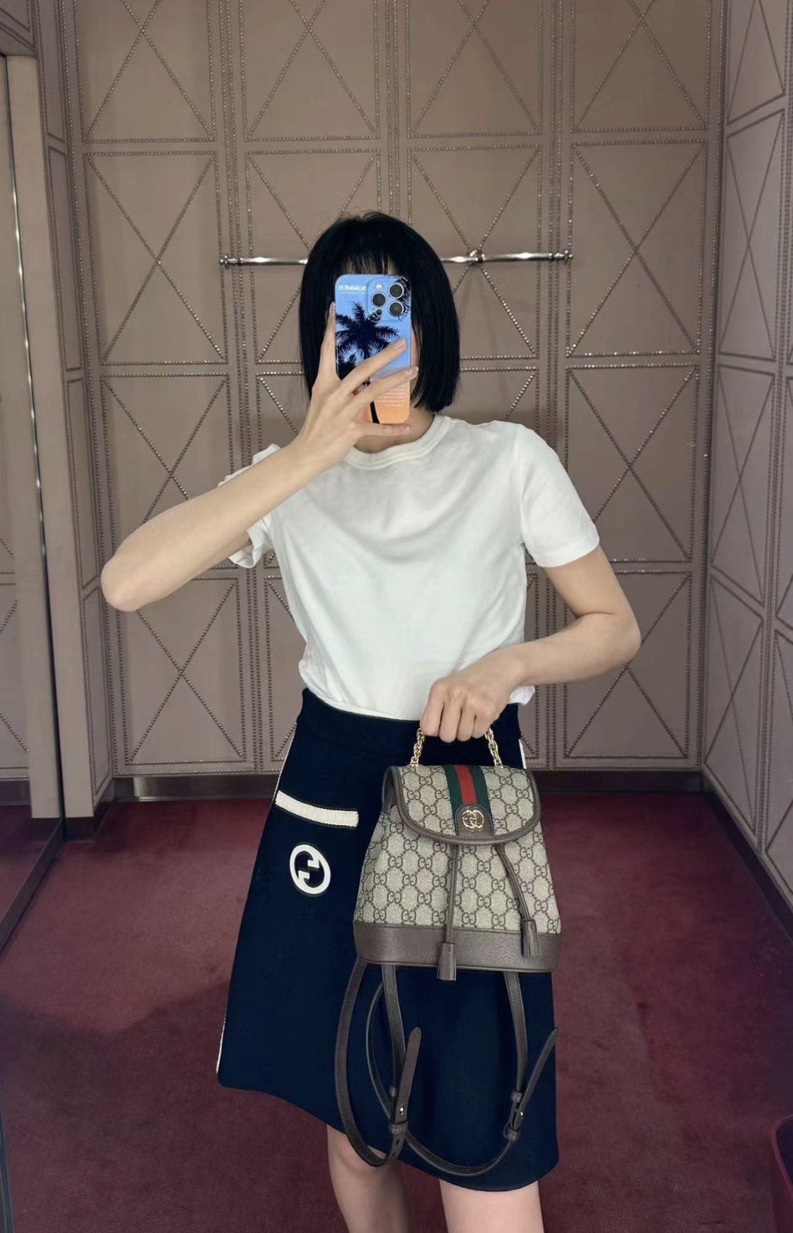 Upper body picturegucci new product launch backpack