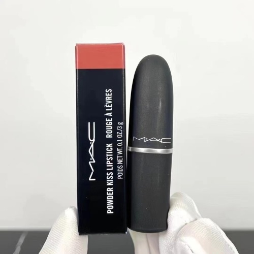 MAC Powder Kiss Lipstick Rouge À Lèvres Matte Finish - Various Shades 1 MAC Powder Kiss Lipstick Rouge À Lèvres Matte Finish - Various Shades