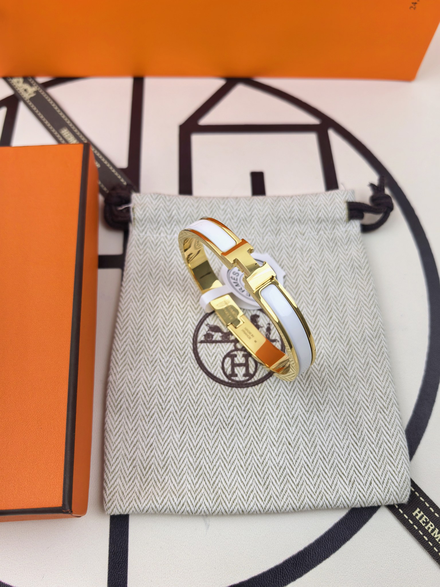 爱马仕 Hermès 高定典藏传世高定珠宝耳环项链戒指首饰 #DB6A047C 2
