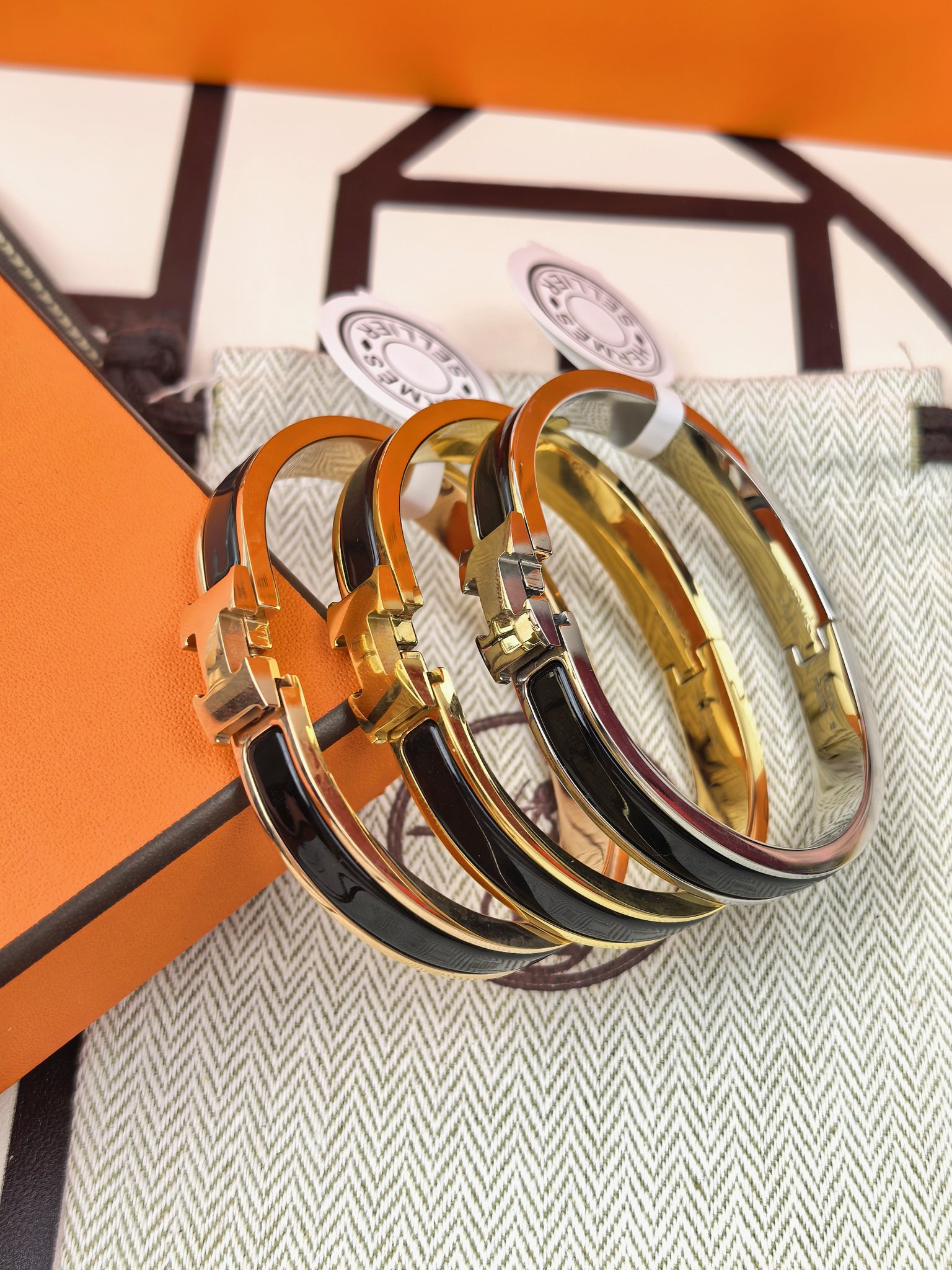 爱马仕 Hermès 高定典藏传世高定珠宝耳环项链戒指首饰 #D5651C52 5