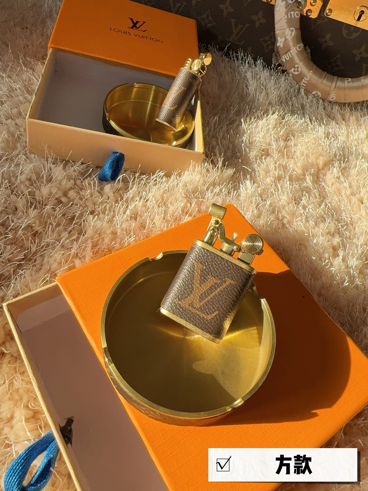 Louis Vuitton Ashtray and Lighter Set - Comprehensive 7