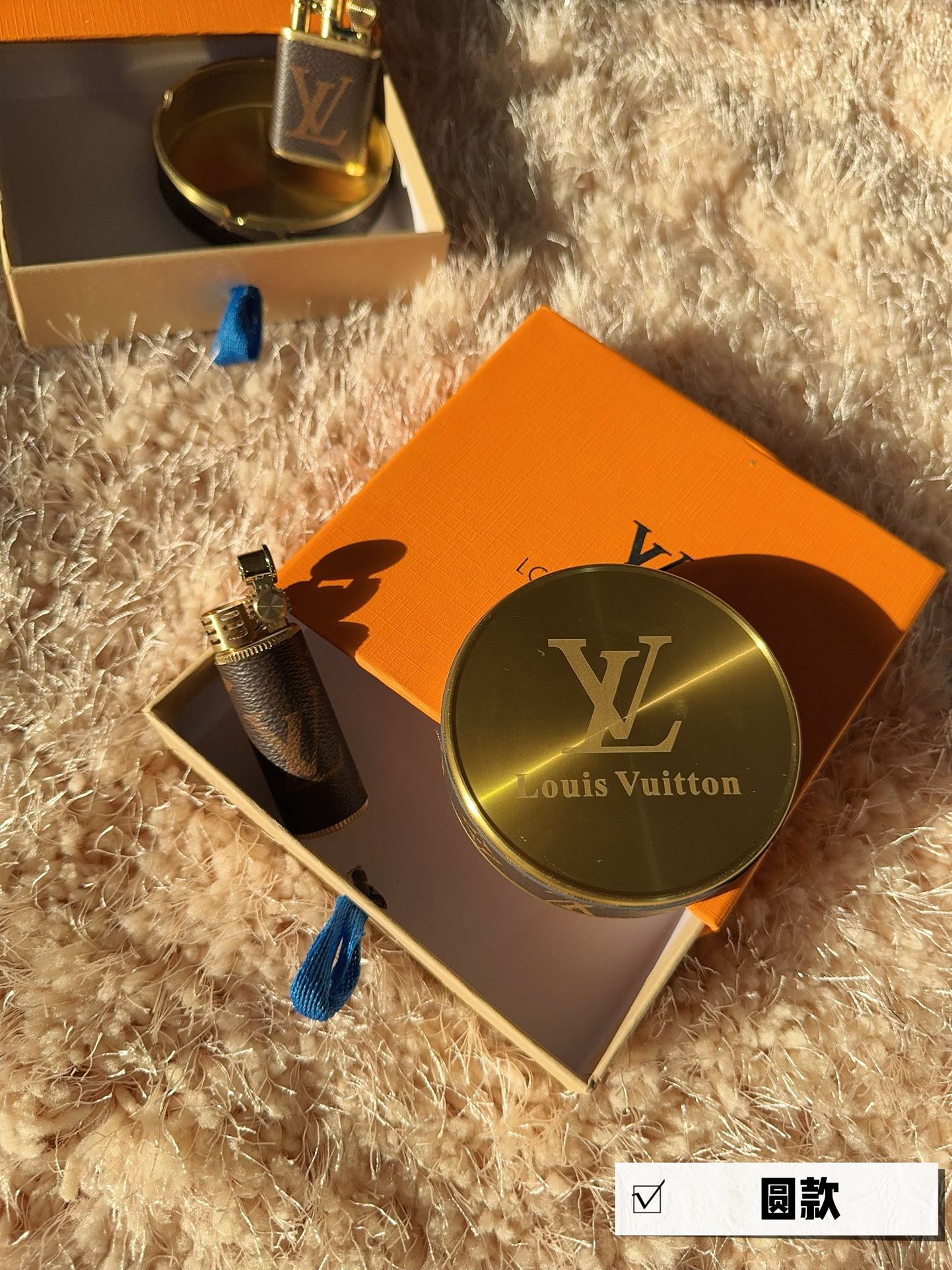 Louis Vuitton Ashtray and Lighter Set - Comprehensive 6