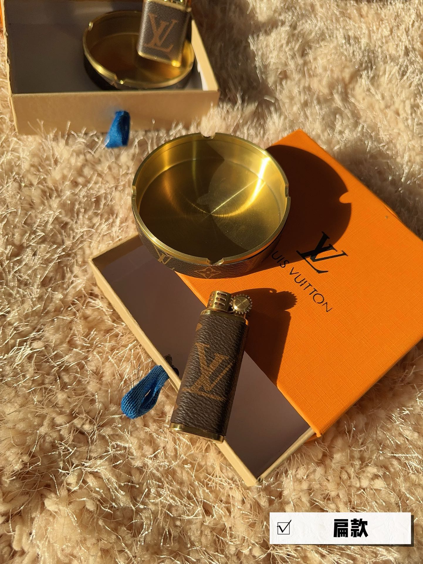 Louis Vuitton Ashtray and Lighter Set - Comprehensive 6