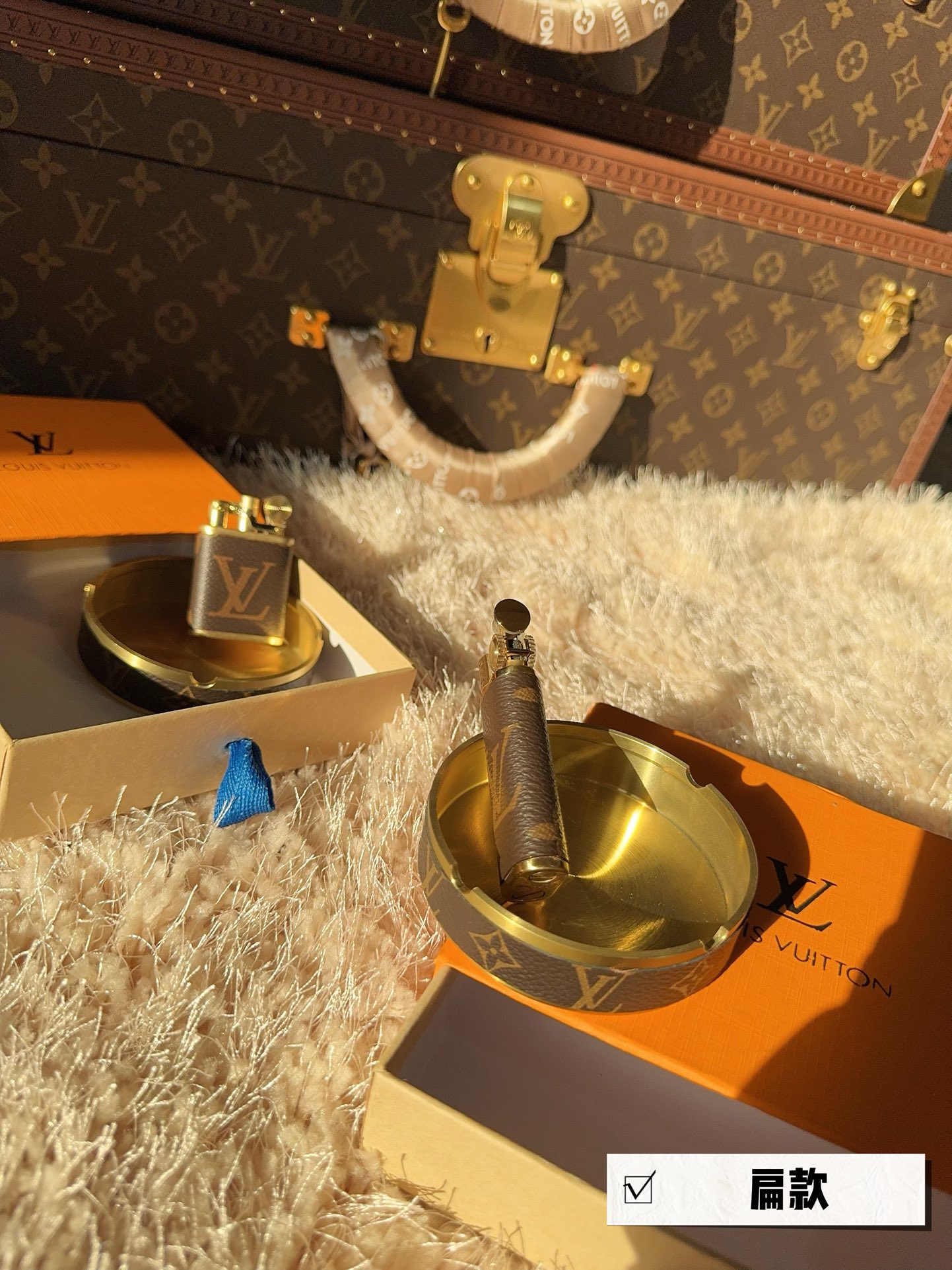 Louis Vuitton Ashtray and Lighter Set - Comprehensive 4