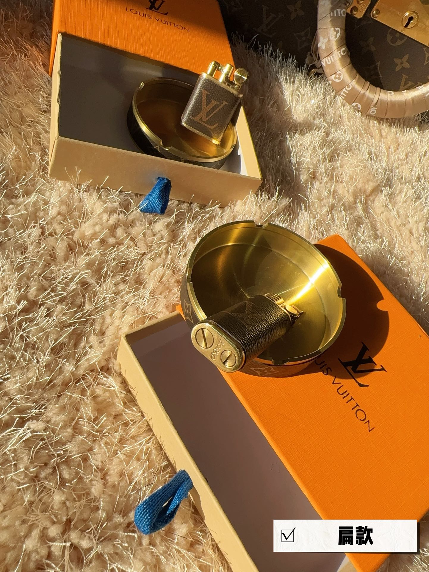 Louis Vuitton Ashtray and Lighter Set - Comprehensive 3