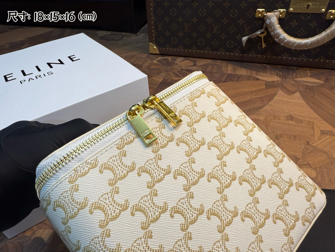 思琳 Celine 高定典藏经典高奢皮具手袋托特包斜挎包女包 #D44756A2 6