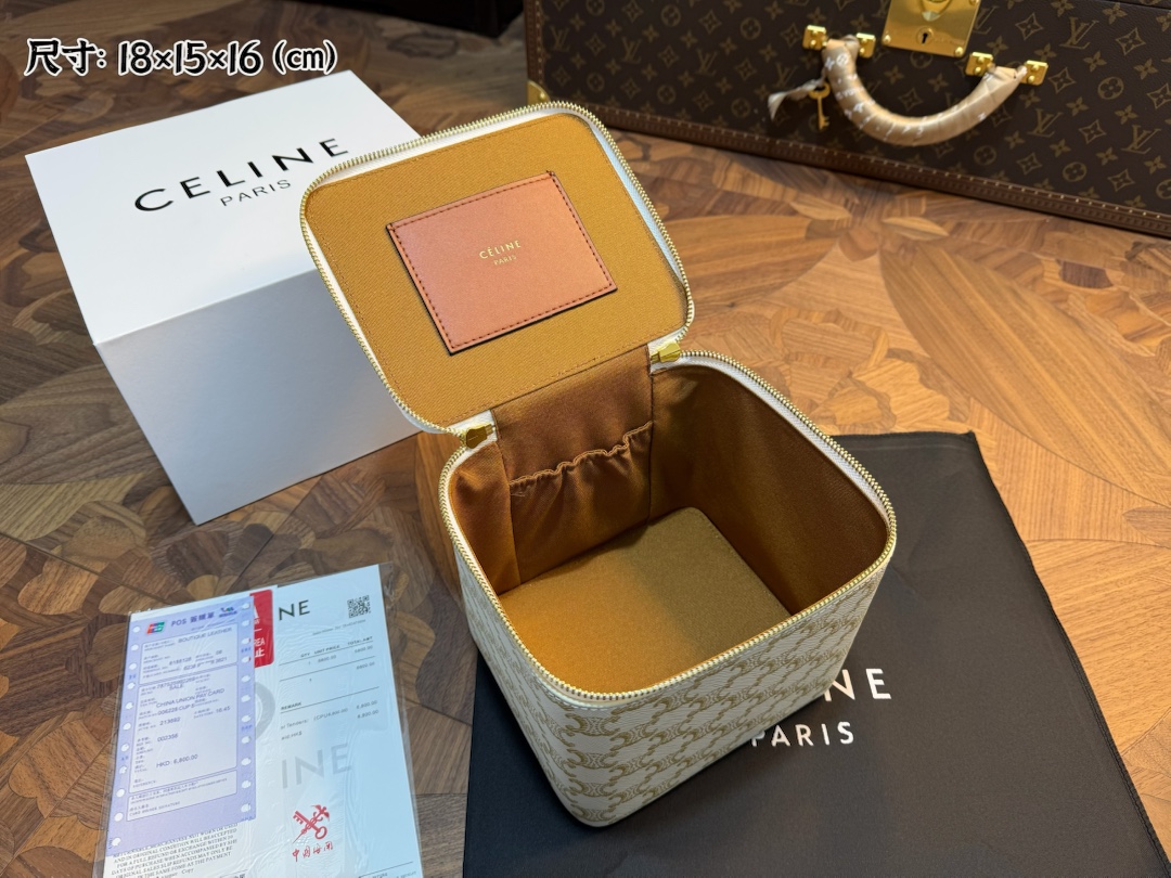 思琳 Celine 高定典藏经典高奢皮具手袋托特包斜挎包女包 #D44756A2 8