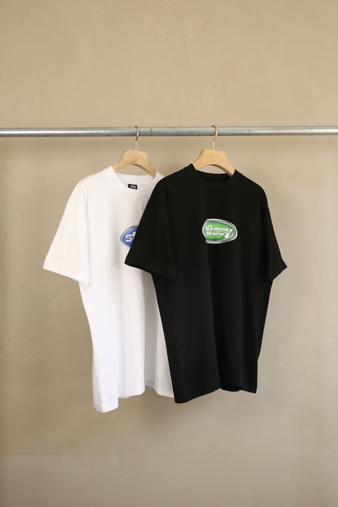 Stussy Printed Crew Neck T-Shirt Short Sleeve Casual Tee Tops For Men 2 a1711067065987 0277