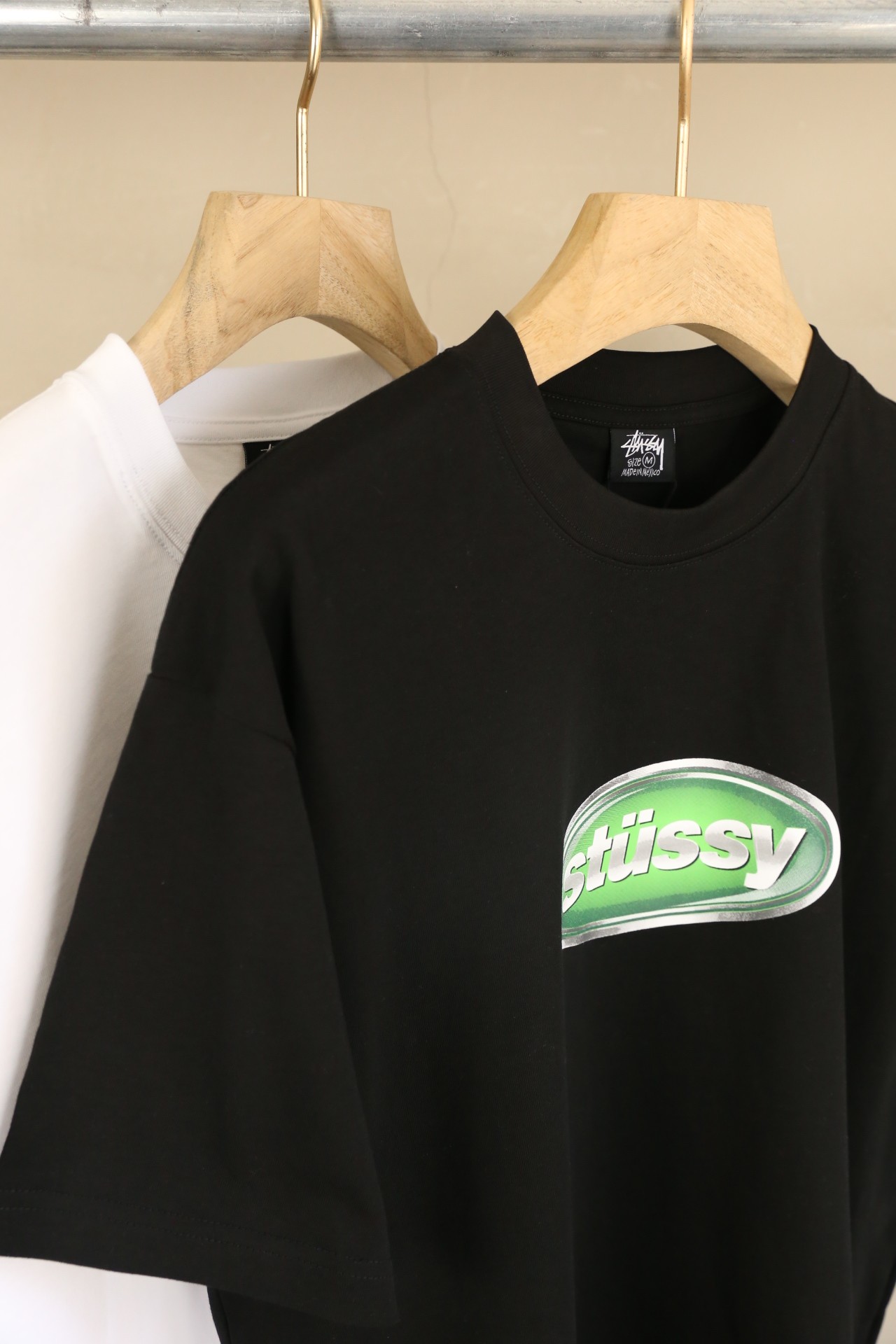 Stussy Printed Crew Neck T-Shirt Short Sleeve Casual Tee Tops For Men 5 a1711067066048 4864