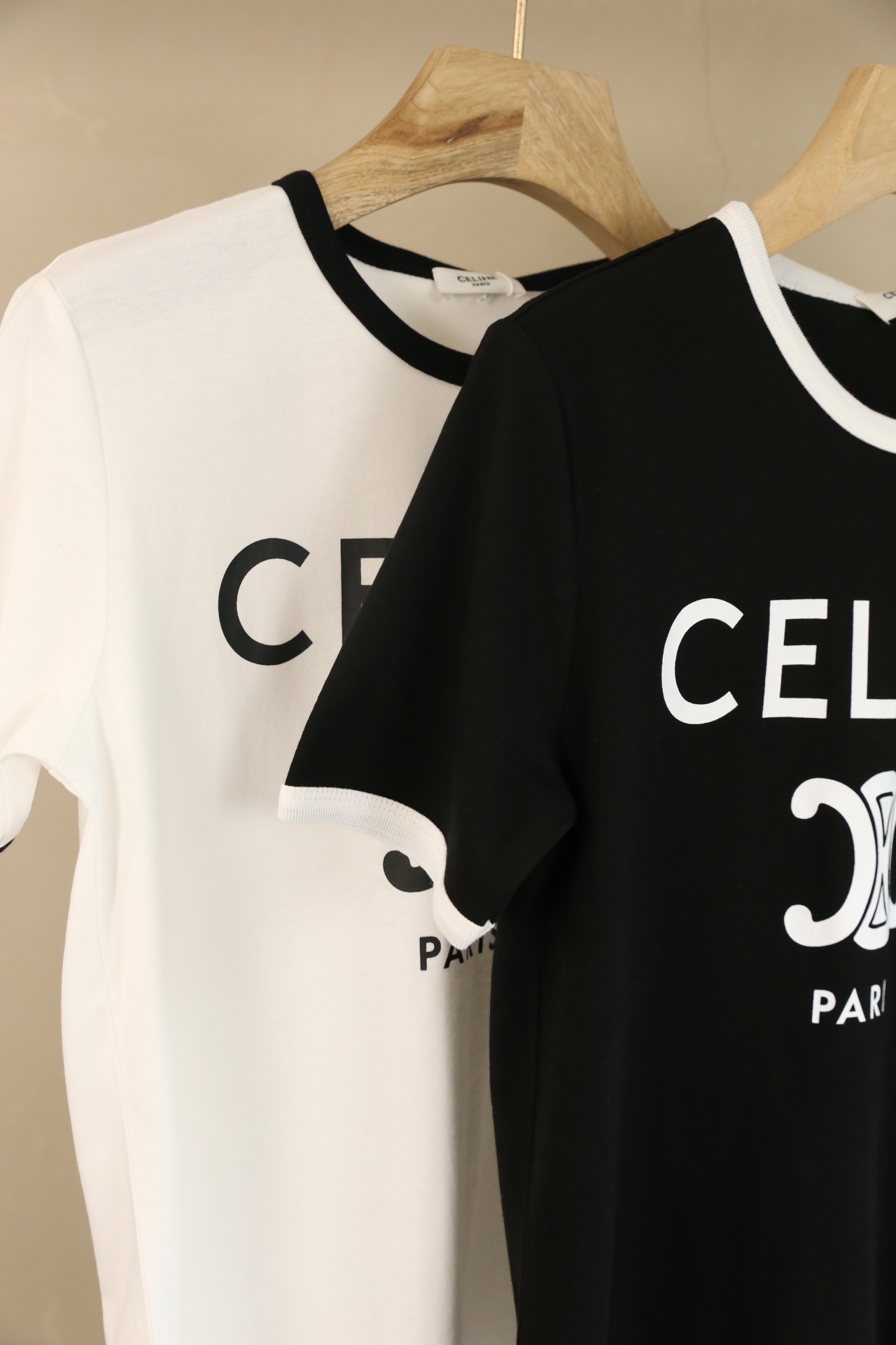 Celine Women's Chain Blason Crew Neck T-Shirt | Short Sleeve Tee Tops 4 a1714998145733 4311