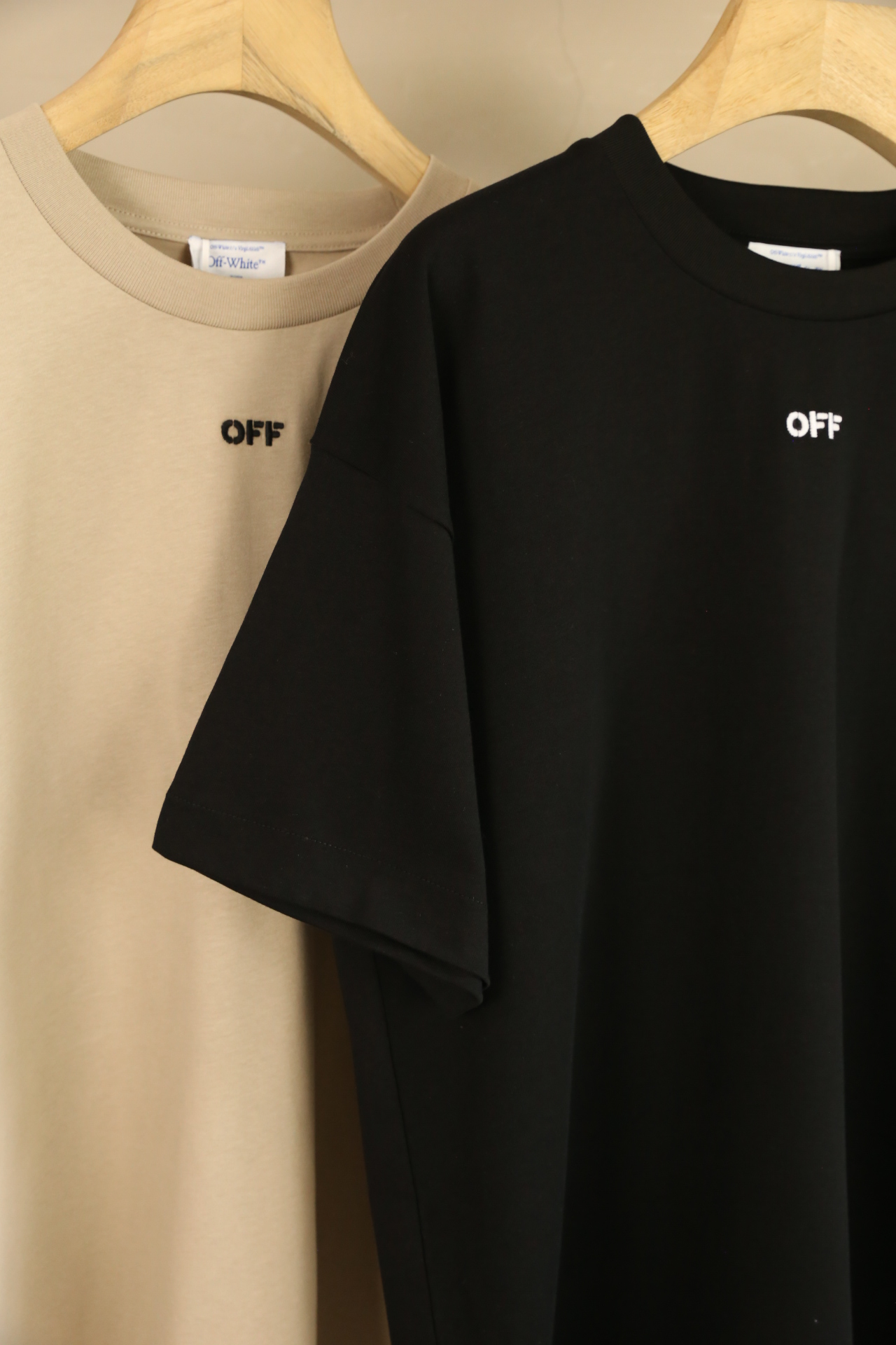 Off-White Crew Neck T-Shirt OW Printed Short Sleeve Top - S to XL 4 a1716532237757 7246