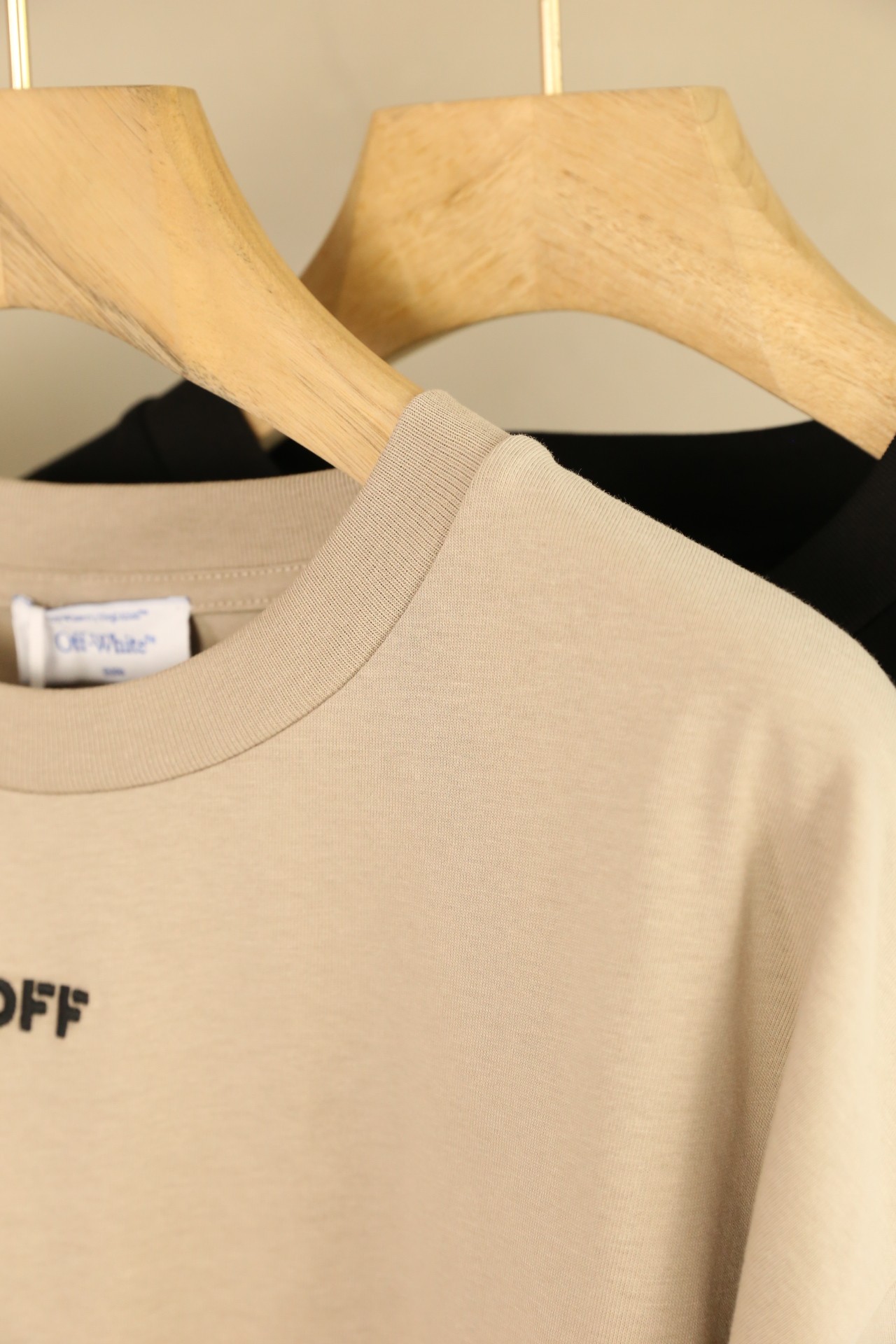 Off-White Crew Neck T-Shirt OW Printed Short Sleeve Top - S to XL 7 a1716532237848 6032